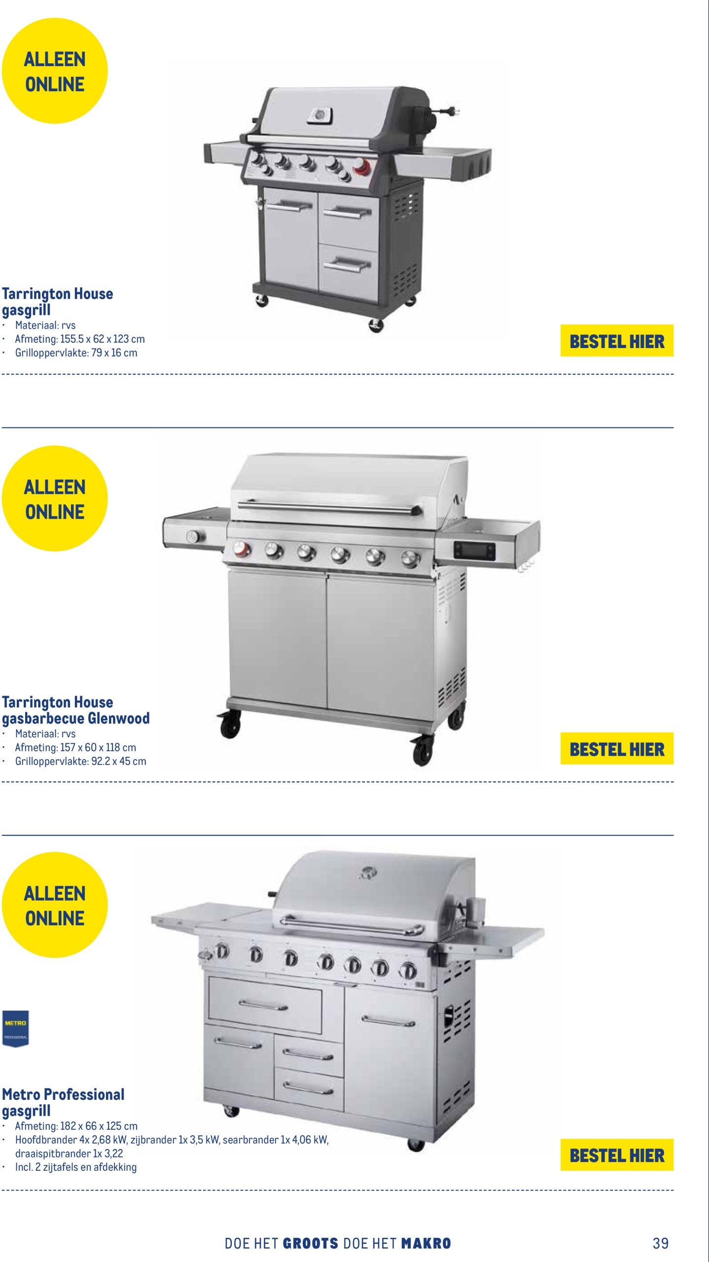 makro - Makro - Terras & BBQ folder geldig vanaf 19-05 t/m 21-09 - page: 39 makro - Makro - Terras & BBQ folder geldig vanaf 19-05 t/m 21-09 - page: 39