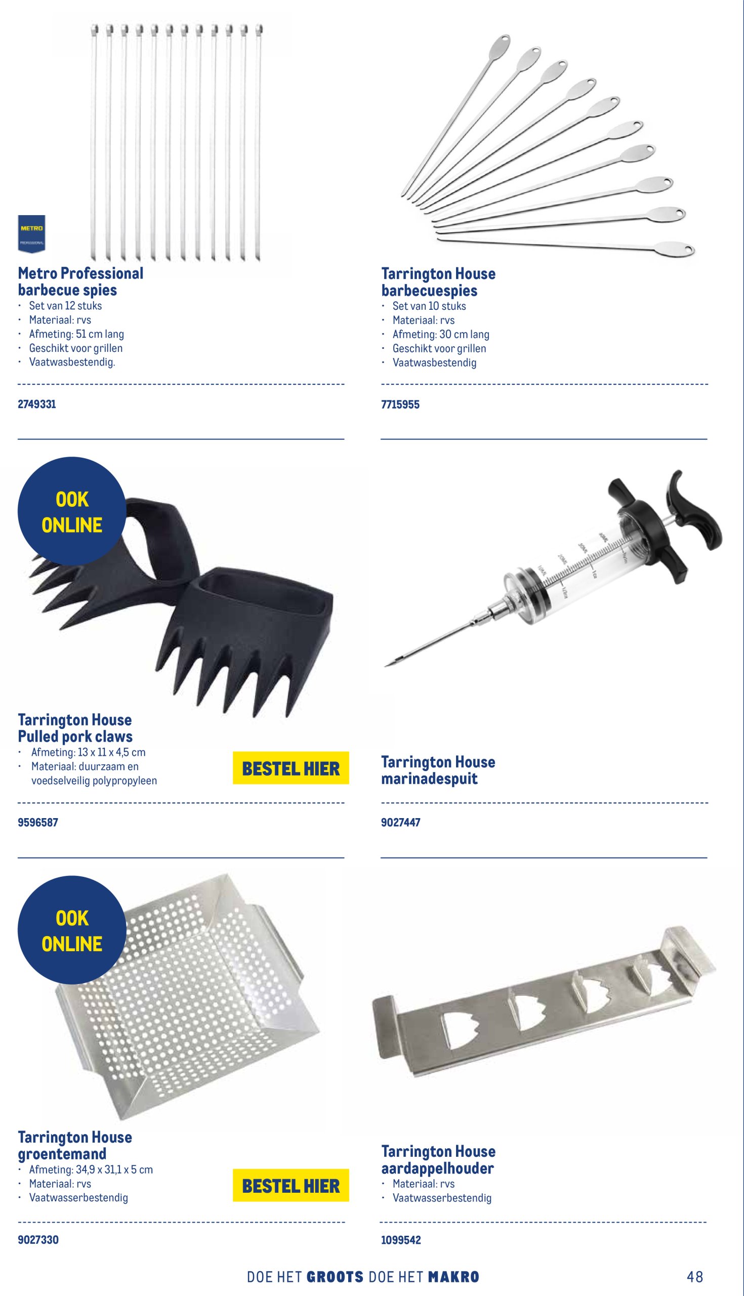 makro - Makro - Terras & BBQ folder geldig vanaf 19-05 t/m 21-09 - page: 48 makro - Makro - Terras & BBQ folder geldig vanaf 19-05 t/m 21-09 - page: 48