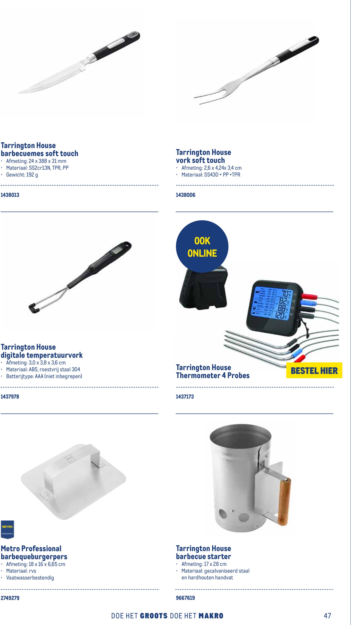 makro - Makro - Terras & BBQ folder geldig vanaf 19-05 t/m 21-09 - page: 47 makro - Makro - Terras & BBQ folder geldig vanaf 19-05 t/m 21-09 - page: 47