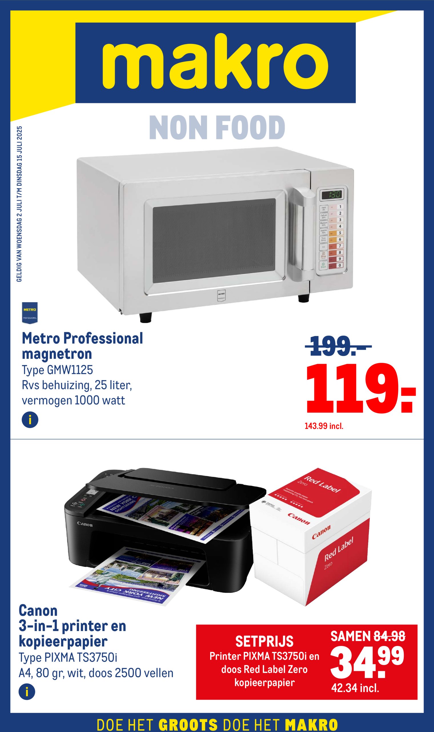makro - Makro - Non-Food folder geldig vanaf 02-07 t/m 15-07