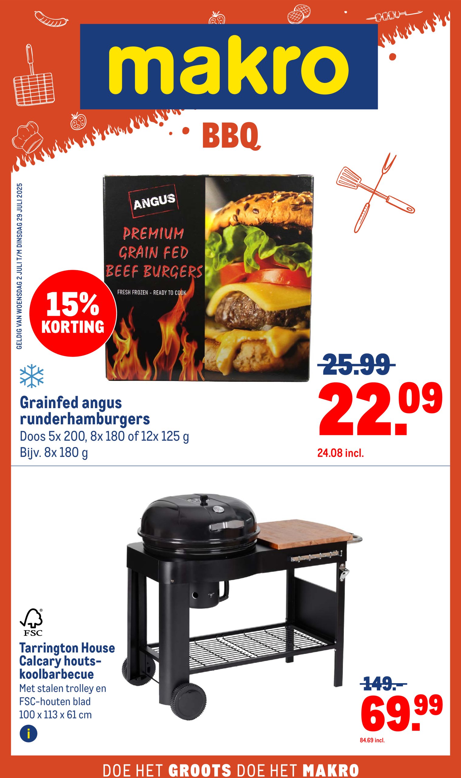 makro - Makro - BBQ folder geldig vanaf 02-07 t/m 29-07