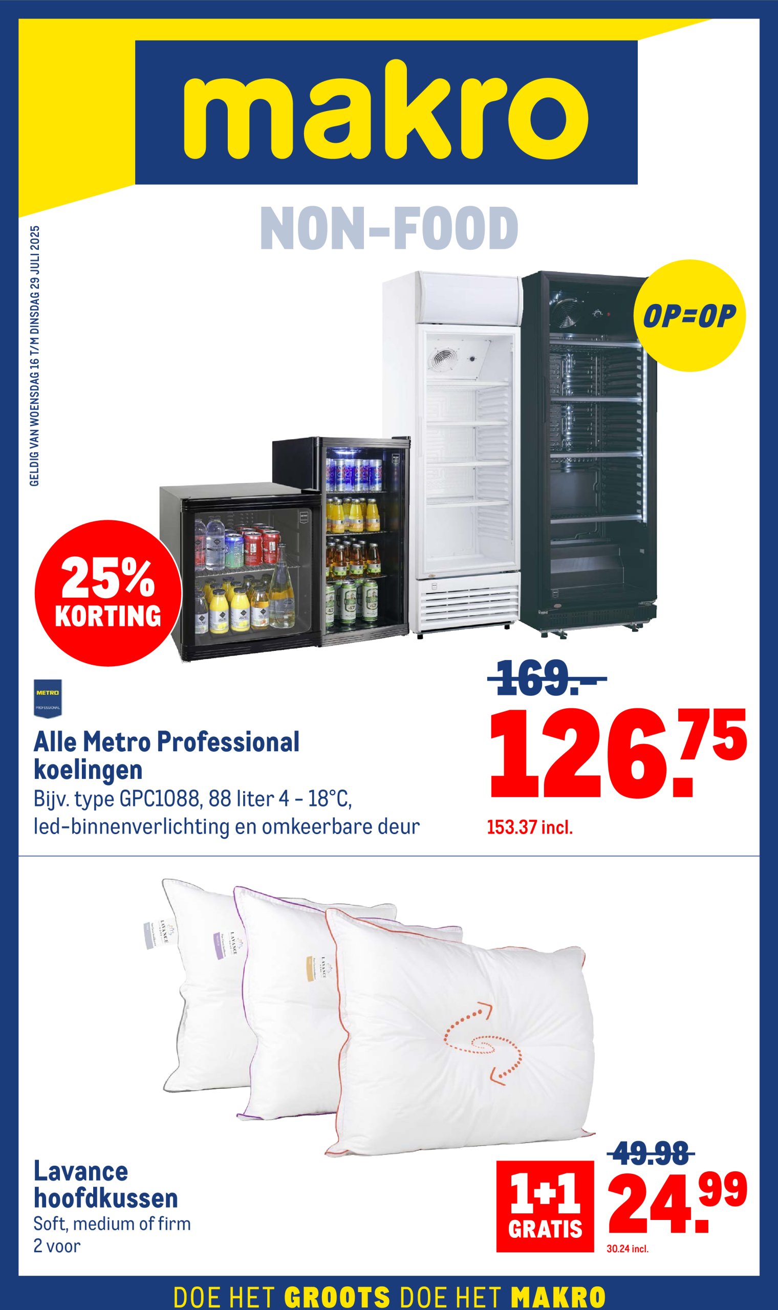 makro - Makro - Non-Food folder geldig vanaf 16-07 t/m 29-07