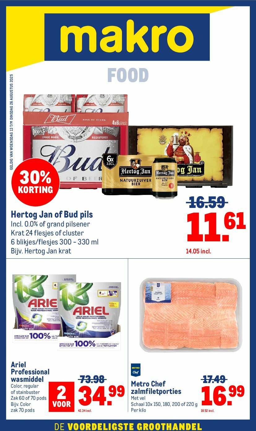 makro - Makro - Food folder geldig vanaf 13-08 t/m 26-08