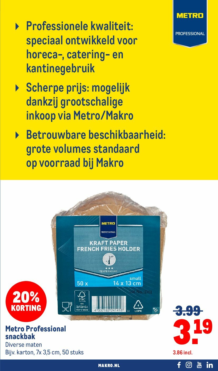 makro - Makro - Kantine folder geldig vanaf 13-08 t/m 09-09 - page: 31 makro - Makro - Kantine folder geldig vanaf 13-08 t/m 09-09 - page: 31