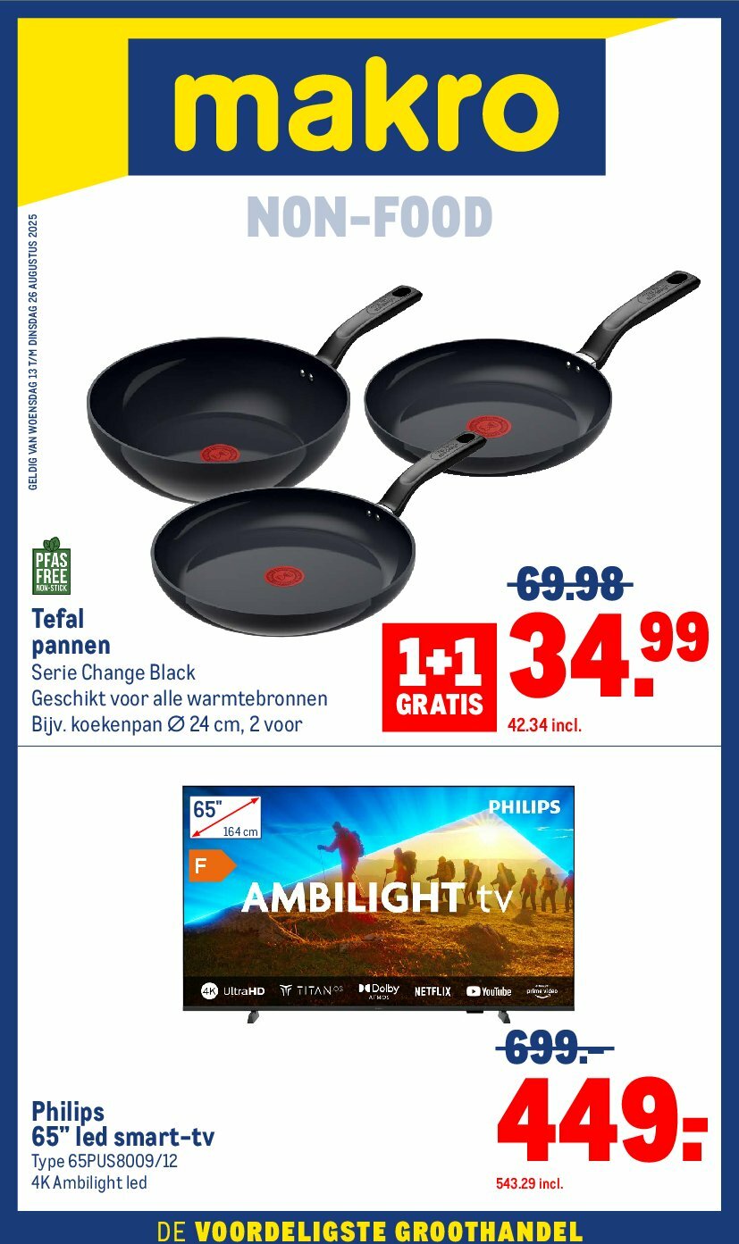 makro - Makro - Non-Food folder geldig vanaf 13-08 t/m 26-08