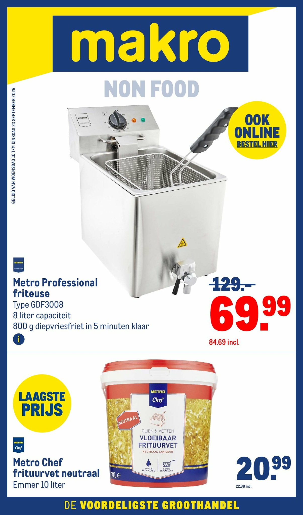 makro - Makro - Non Food folder geldig vanaf 10-09 t/m 23-09