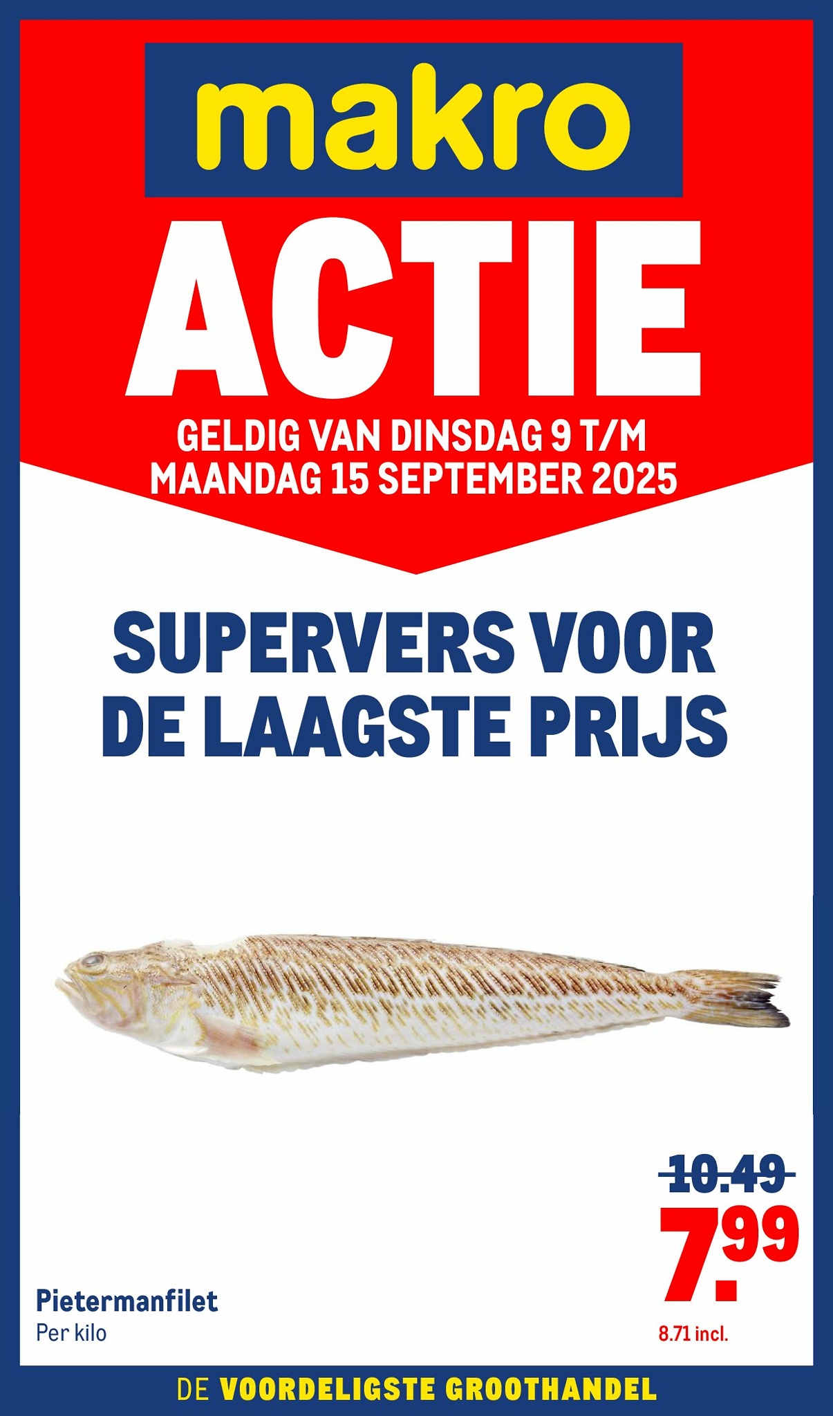 makro - Makro - Versdeals folder geldig vanaf 09-09 t/m 15-09