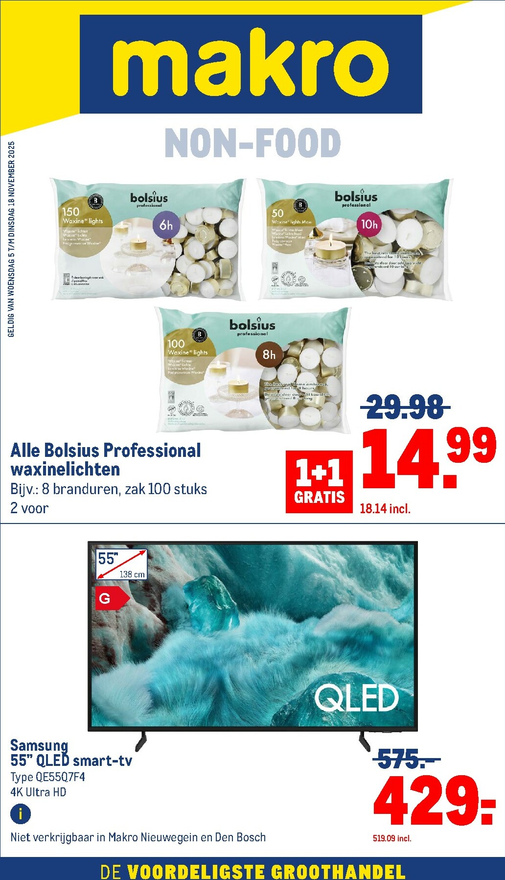 makro - De Makro - Non-Food folder geldig vanaf 05-11 t/m 18-11