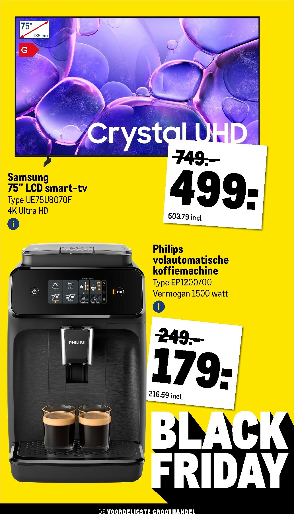 makro - De Makro - Black Friday folder geldig vanaf 05-11 t/m 02-12 - page: 4