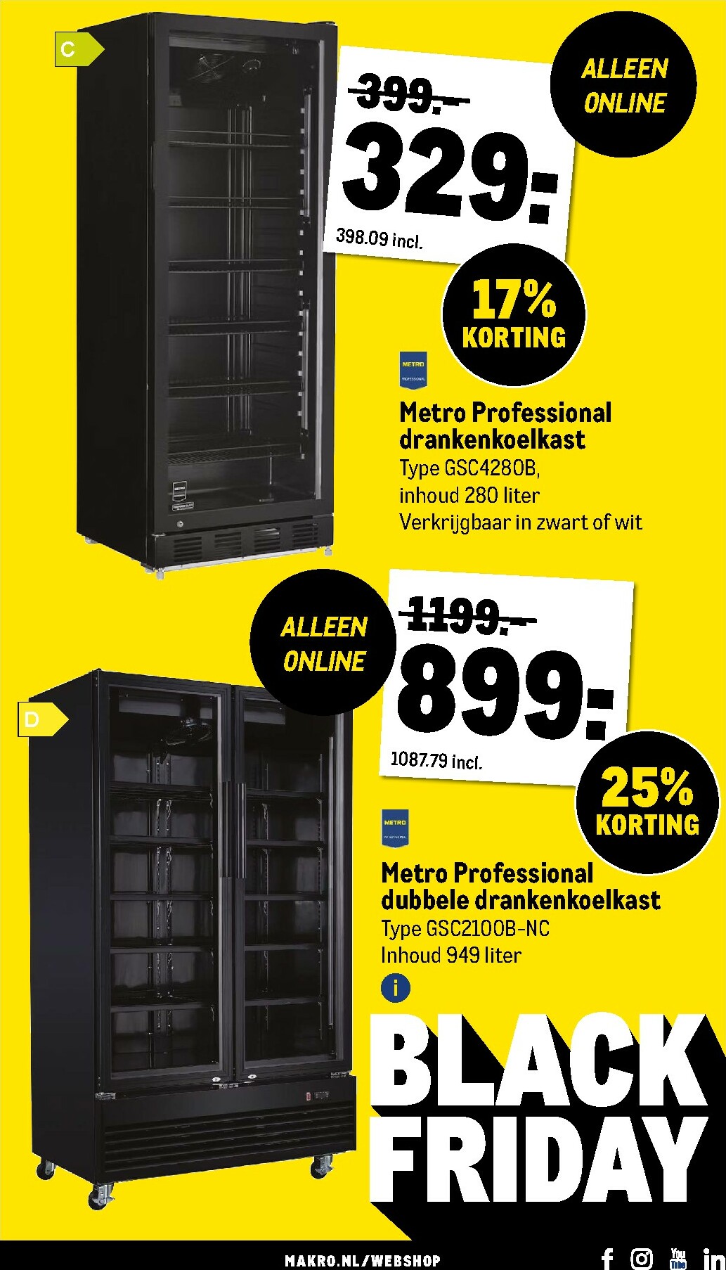 makro - De Makro - Black Friday folder geldig vanaf 05-11 t/m 02-12 - page: 19
