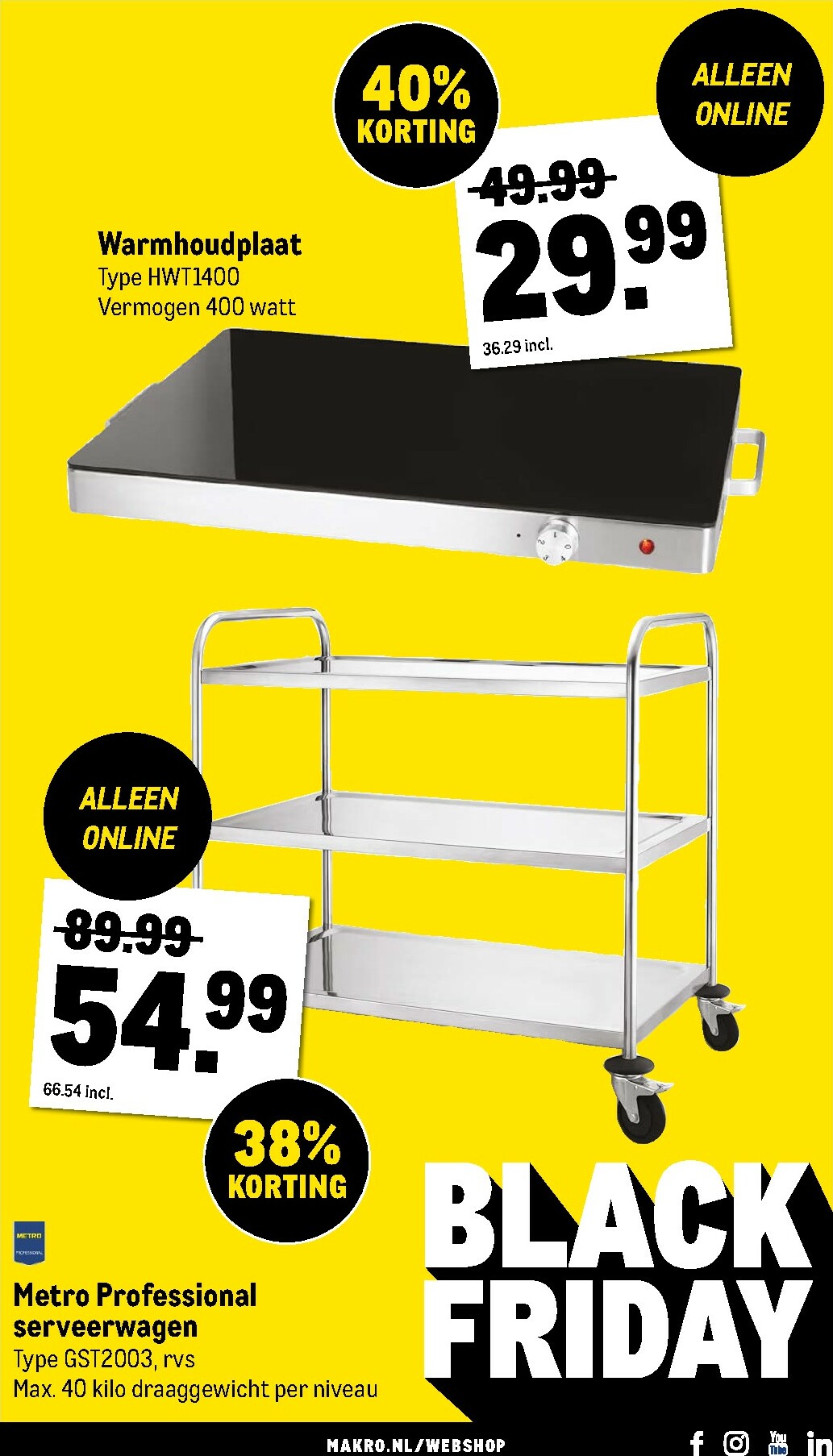makro - De Makro - Black Friday folder geldig vanaf 05-11 t/m 02-12 - page: 21