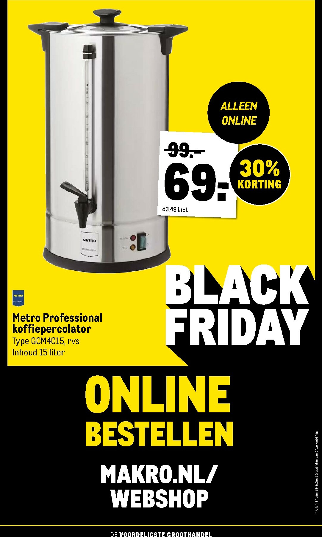 makro - De Makro - Black Friday folder geldig vanaf 05-11 t/m 02-12 - page: 22
