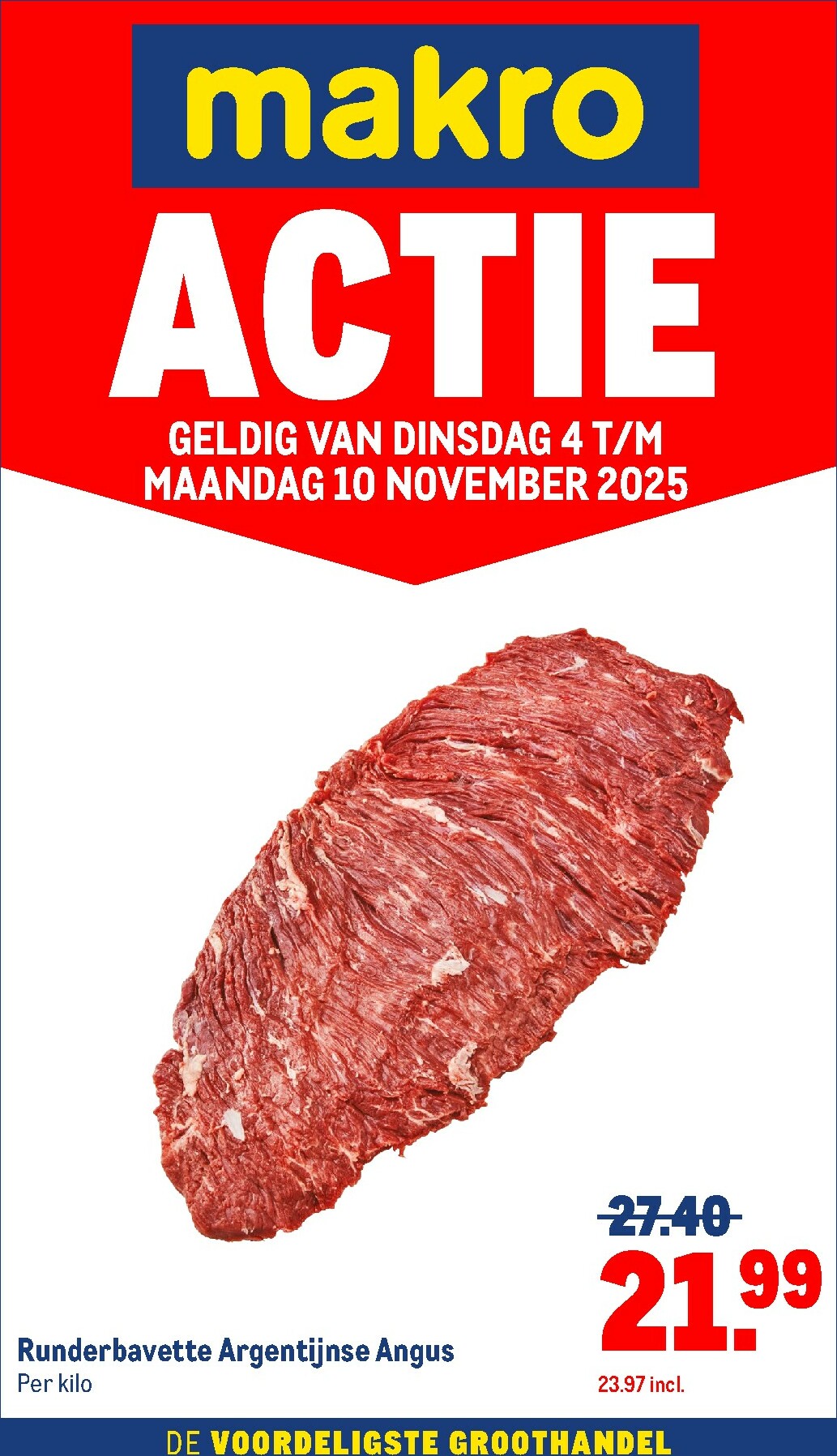 makro - De Makro - Versdeals folder geldig vanaf 04-11 t/m 10-11