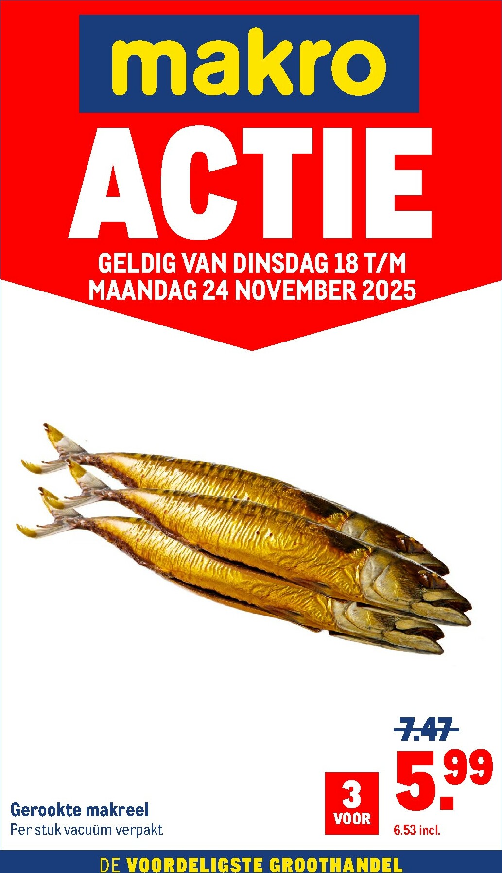 makro - De Makro - Versdeals folder geldig vanaf 18-11 t/m 24-11