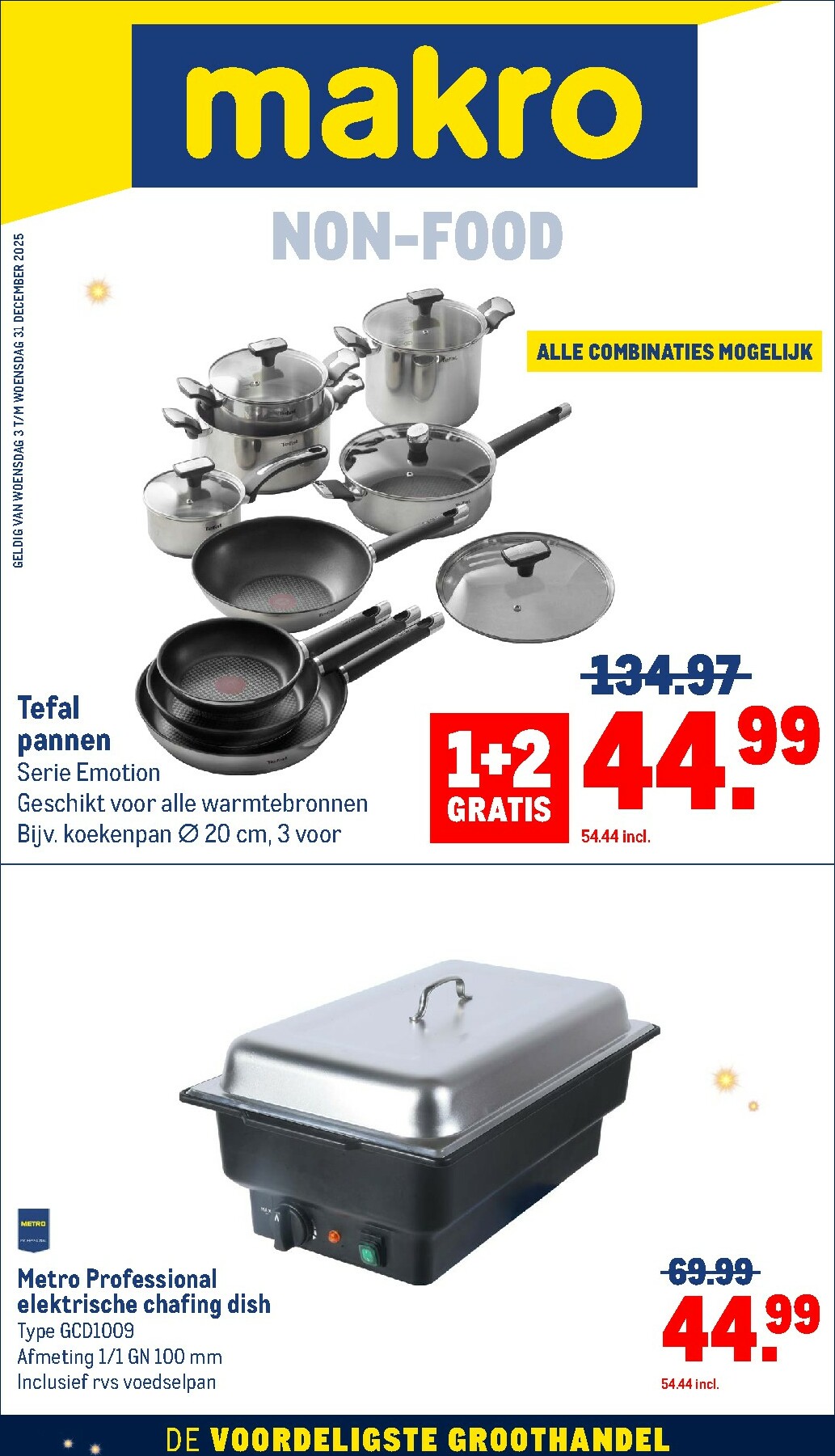 makro - De Makro - Non food folder geldig vanaf 03-12 t/m 31-12
