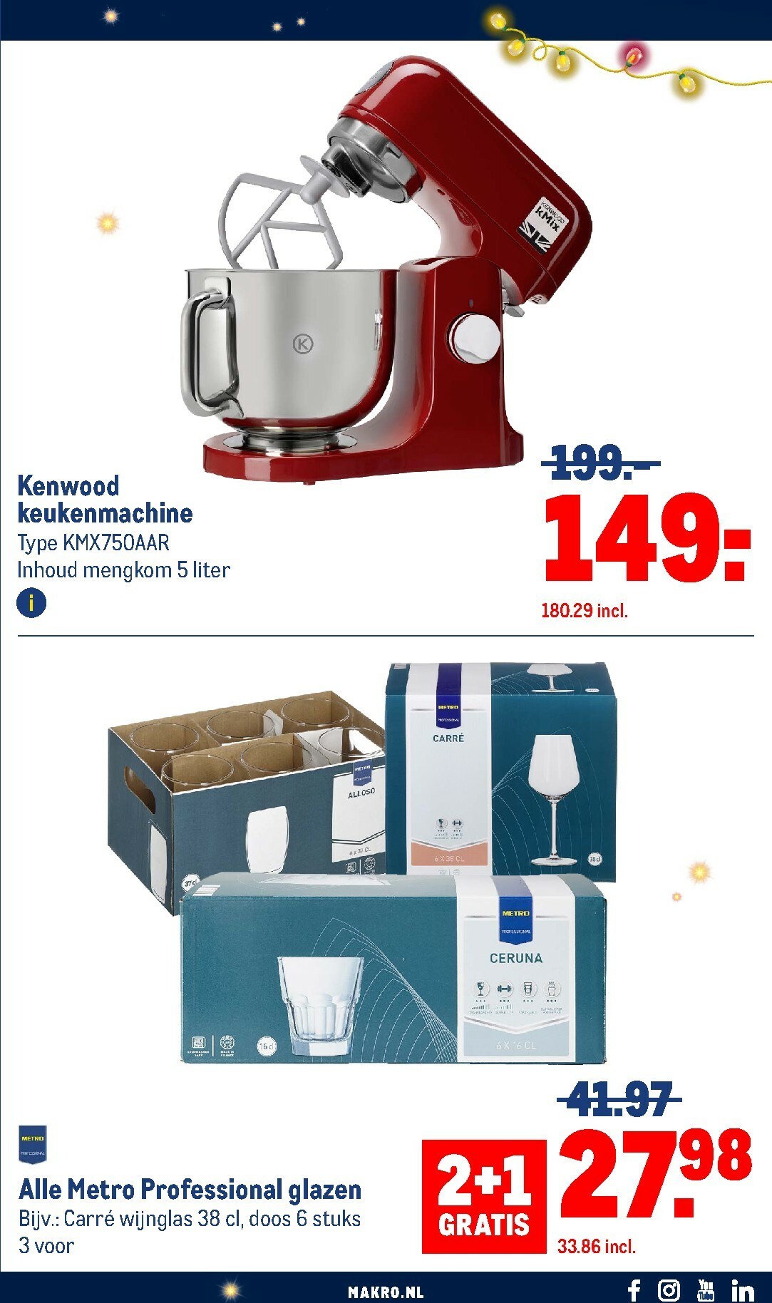 makro - De Makro - Non food folder geldig vanaf 10-12 t/m 31-12 - page: 3