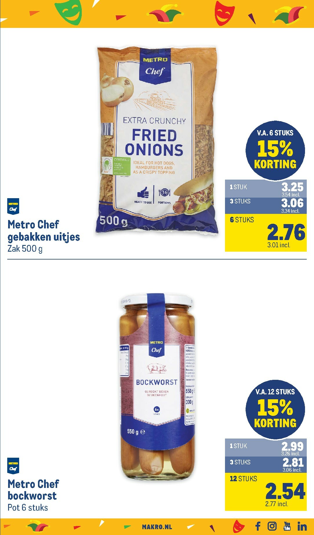 makro - De Makro - Carnaval folder geldig vanaf 14-01 t/m 24-02 - page: 11