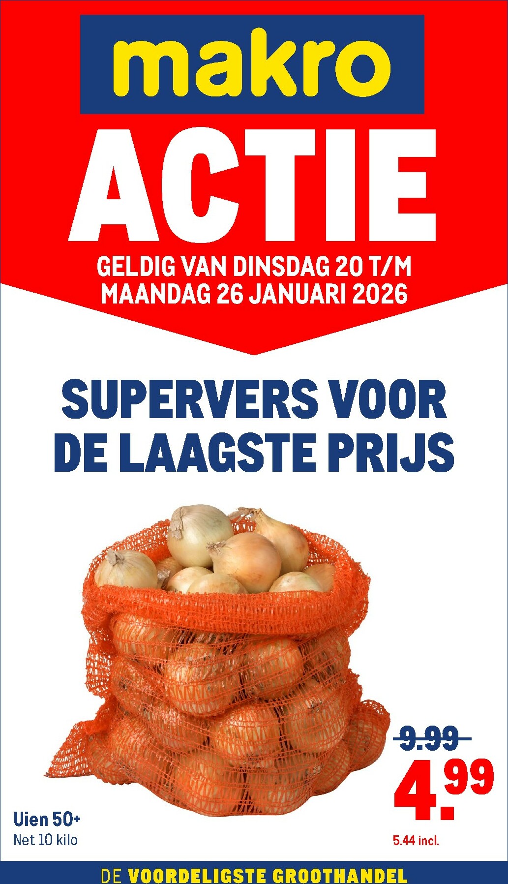 makro - De Makro - Versdeals folder geldig vanaf 20-01 t/m 26-01