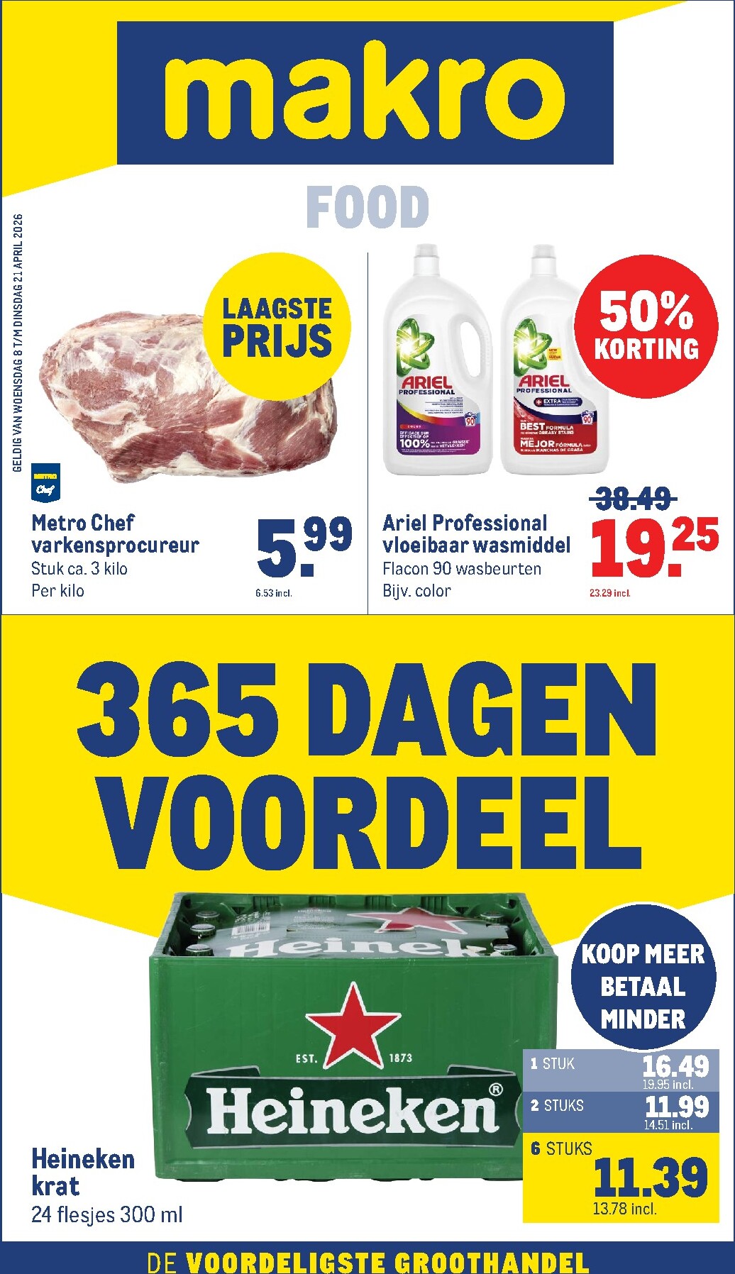 makro - De Makro - Food folder geldig vanaf 08-04-2026 t/m 21-04-2026