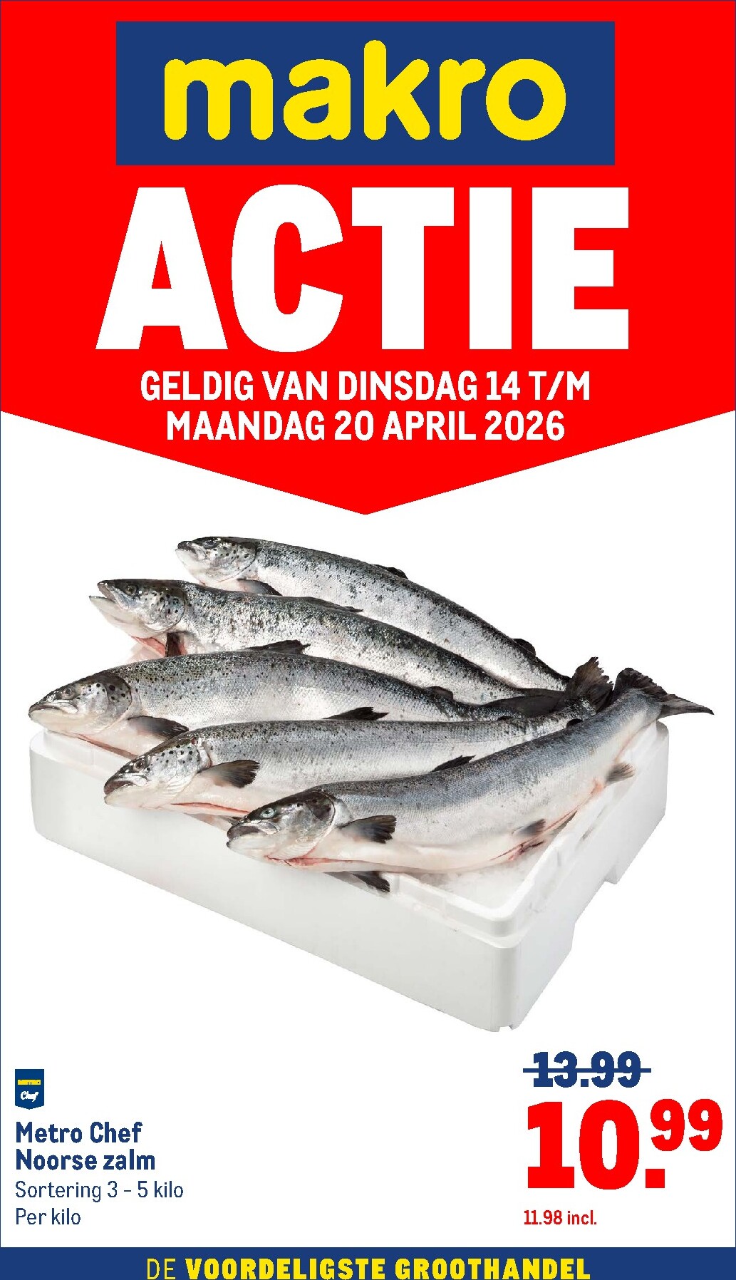 makro - Huidige Makro - Versdeals folder geldig van dinsdag 14-04-2026 tot maandag 20-04-2026