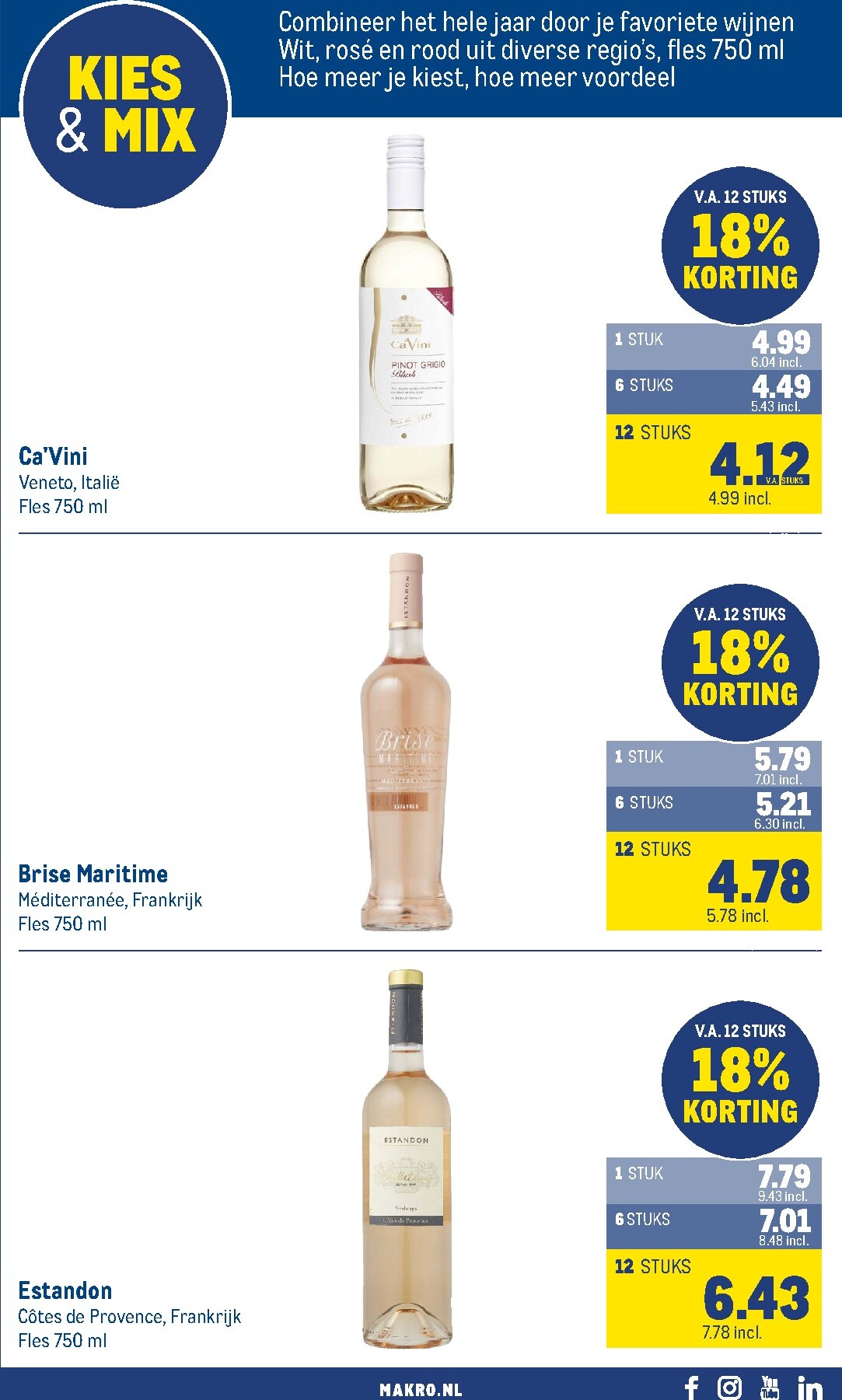 makro - Huidige Makro folder geldig van woensdag 22-04-2026 tot dinsdag 05-05-2026 - page: 57