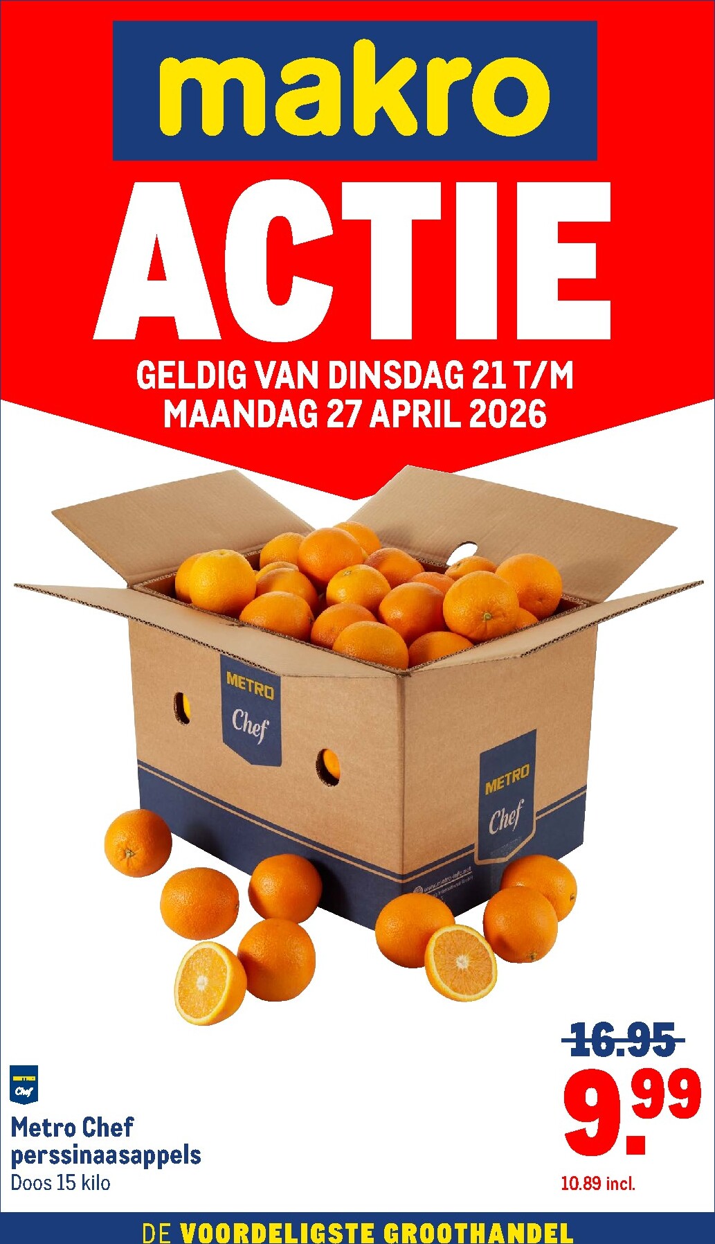 makro - Huidige Makro - Versdeals folder geldig van dinsdag 21-04-2026 tot maandag 27-04-2026