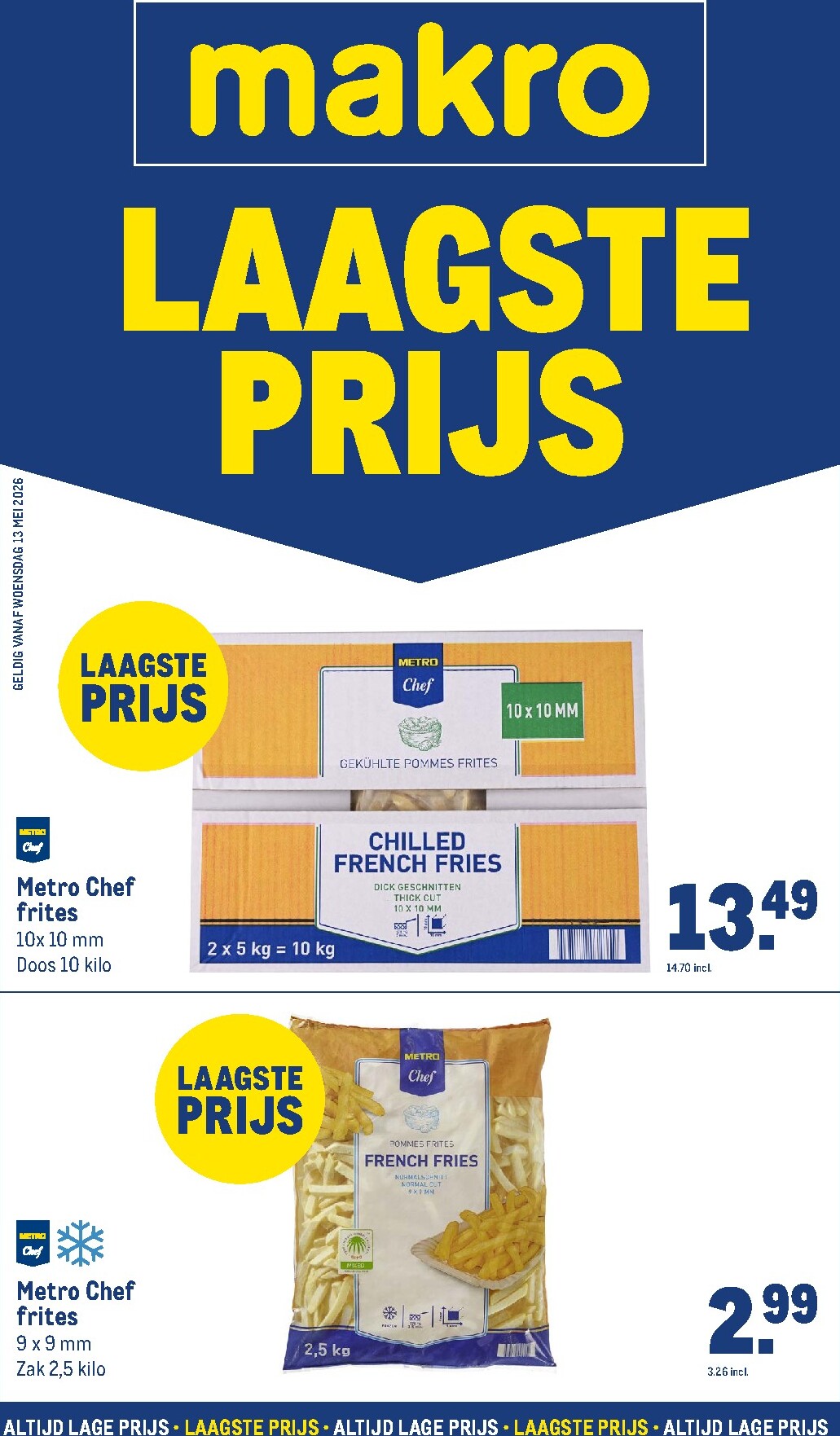 makro - Makro - Laagste prijs folder geldig van 02-05-2026 tot 13-05-2026