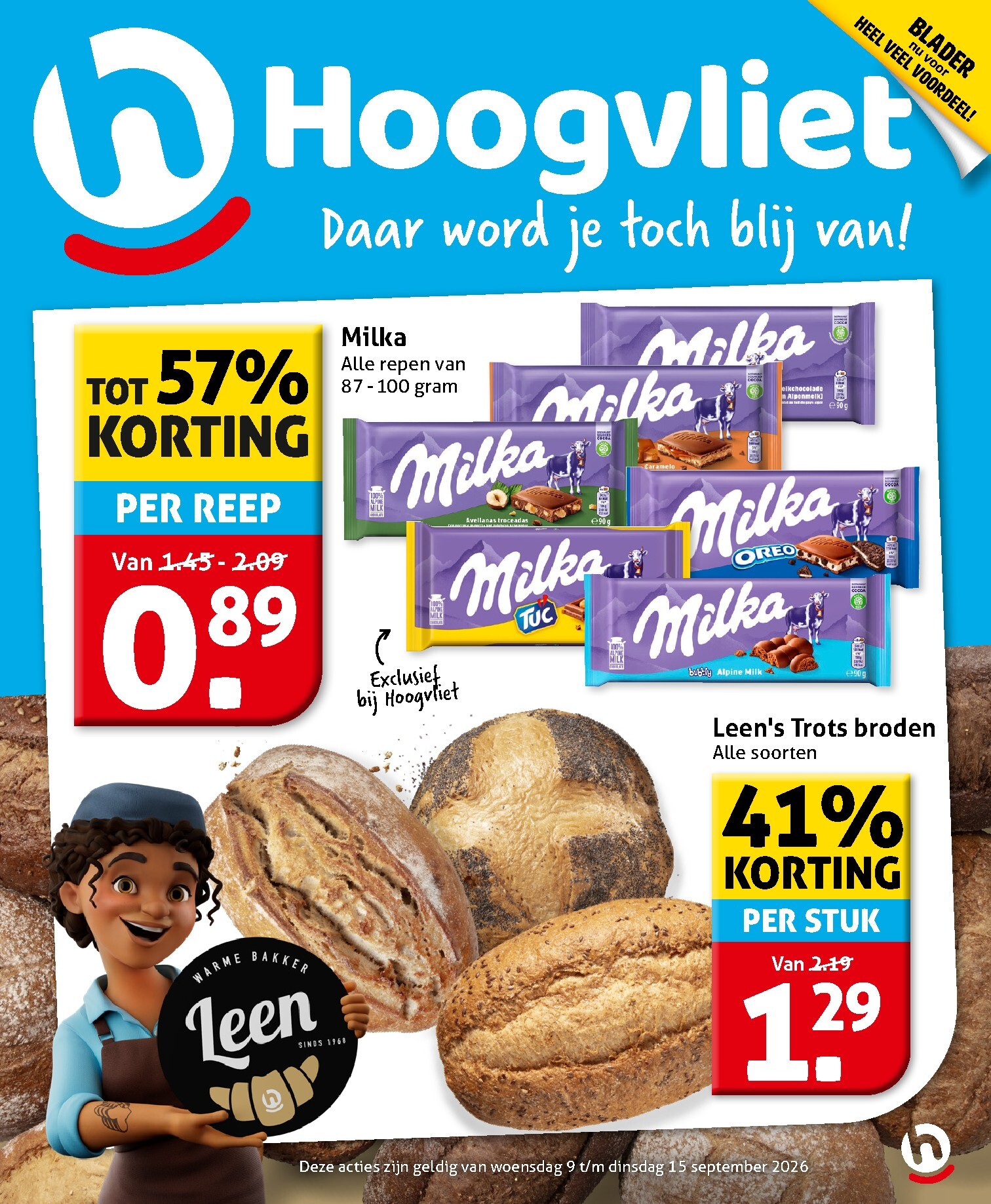 hoogvliet - Hoogvliet folder voor volgende week van woensdag 09-09-2026 tot dinsdag 15-09-2026 - page: 1