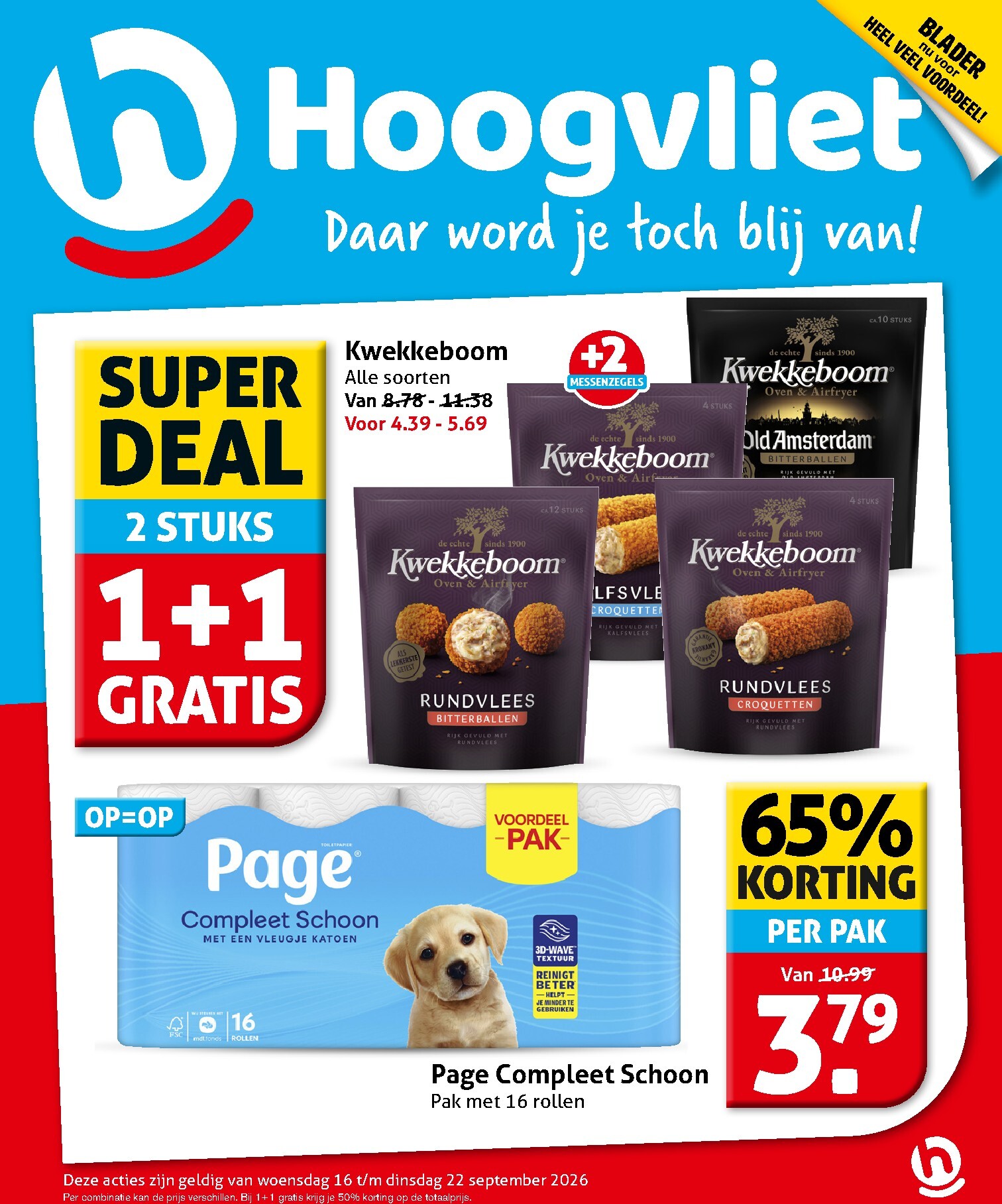 hoogvliet - Hoogvliet folder voor volgende week van woensdag 16-09-2026 tot dinsdag 22-09-2026 - page: 1