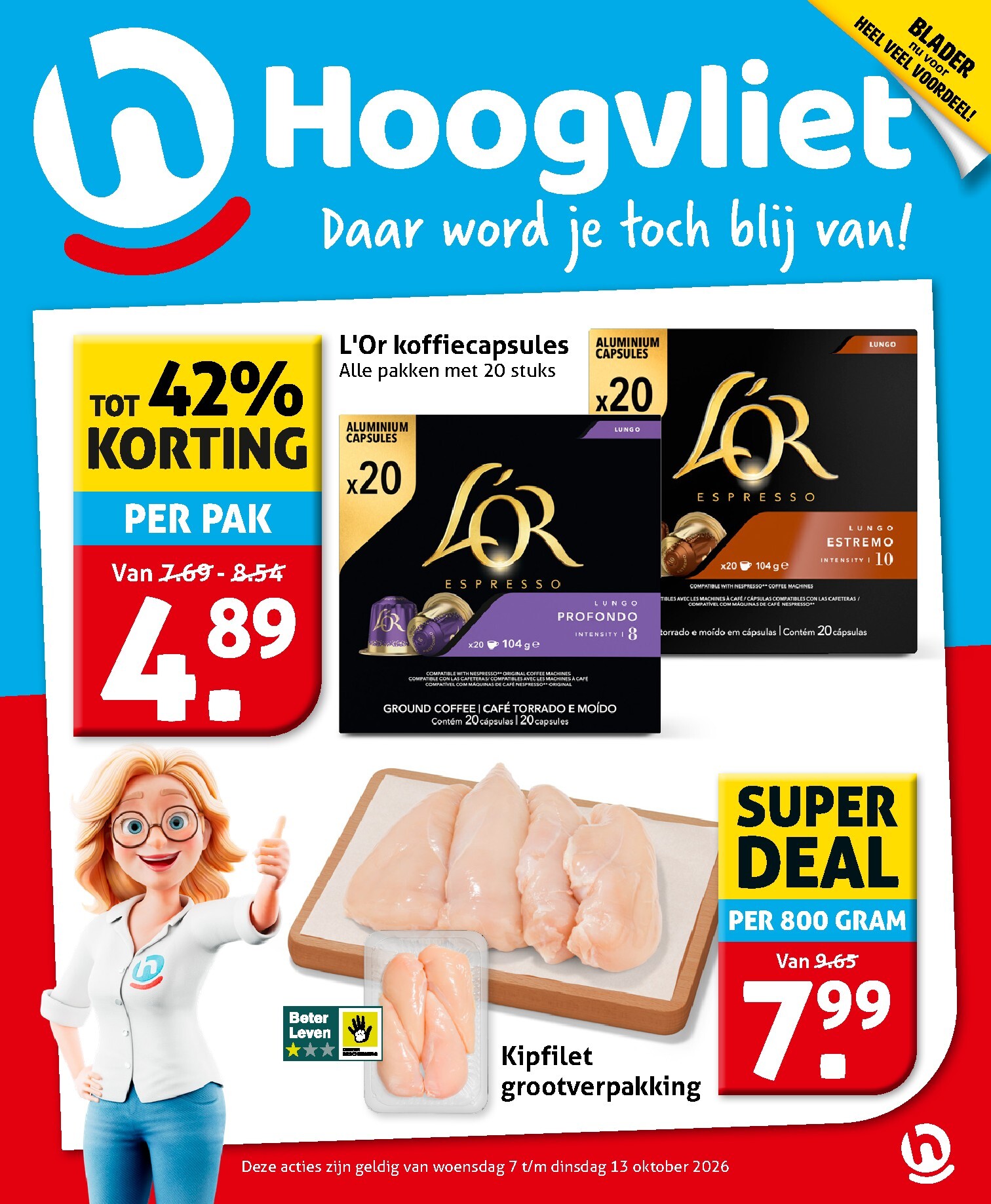 hoogvliet - Huidige Hoogvliet folder geldig van woensdag 07-10-2026 tot dinsdag 13-10-2026