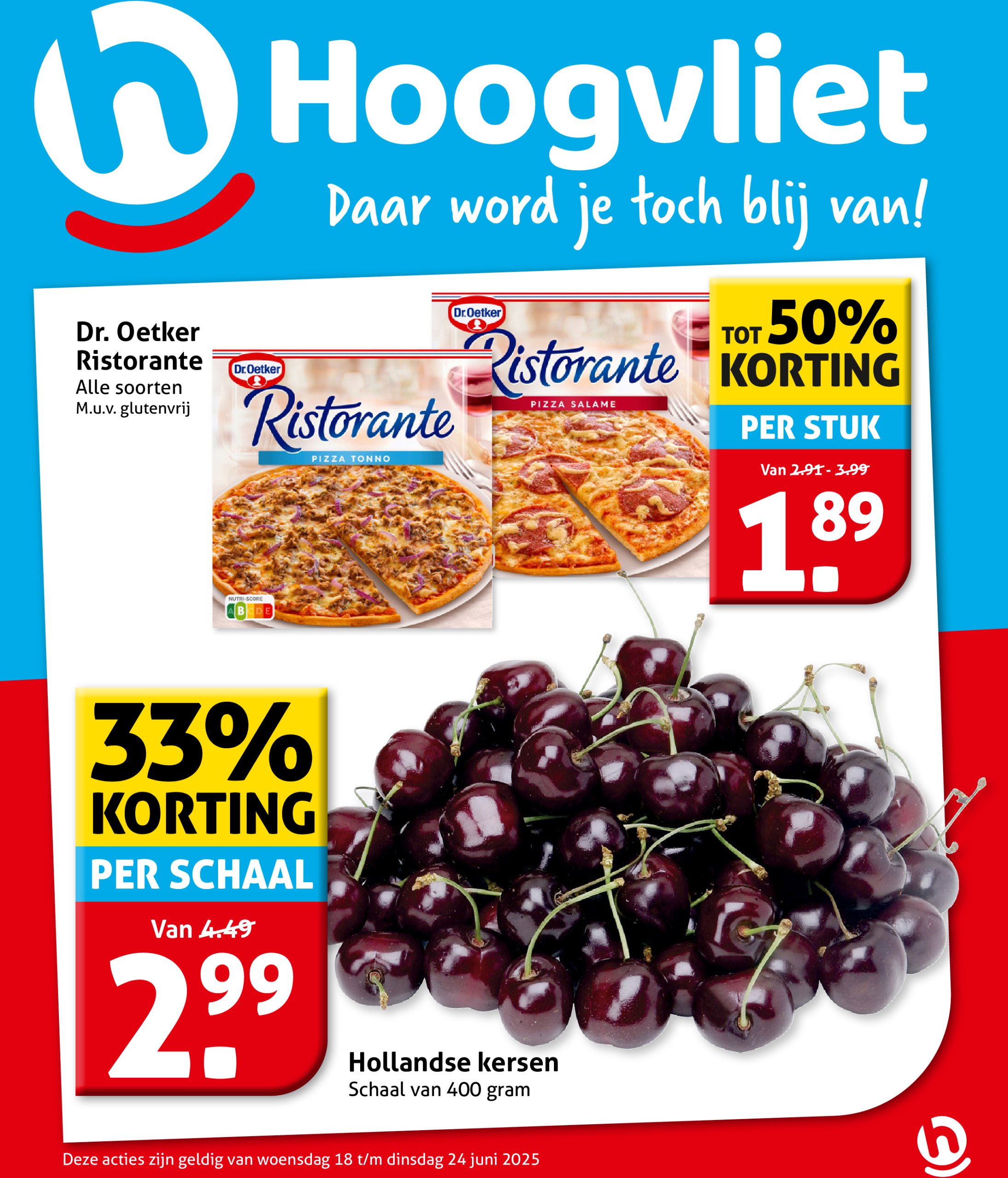 hoogvliet - Hoogvliet folder geldig vanaf 18-06 t/m 24-06 - page: 1