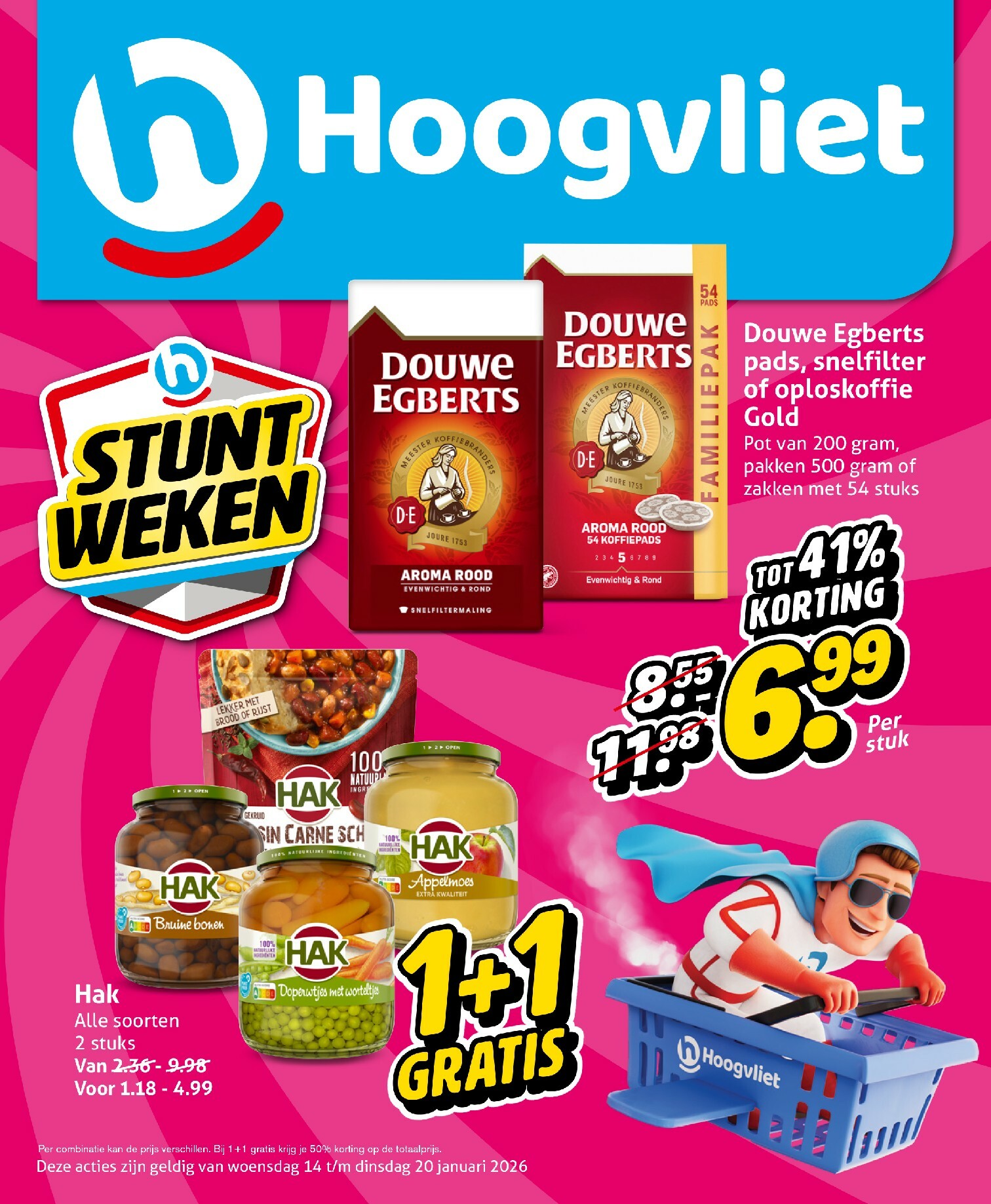 hoogvliet - De Hoogvliet folder geldig vanaf 14-01 t/m 20-01 - page: 1