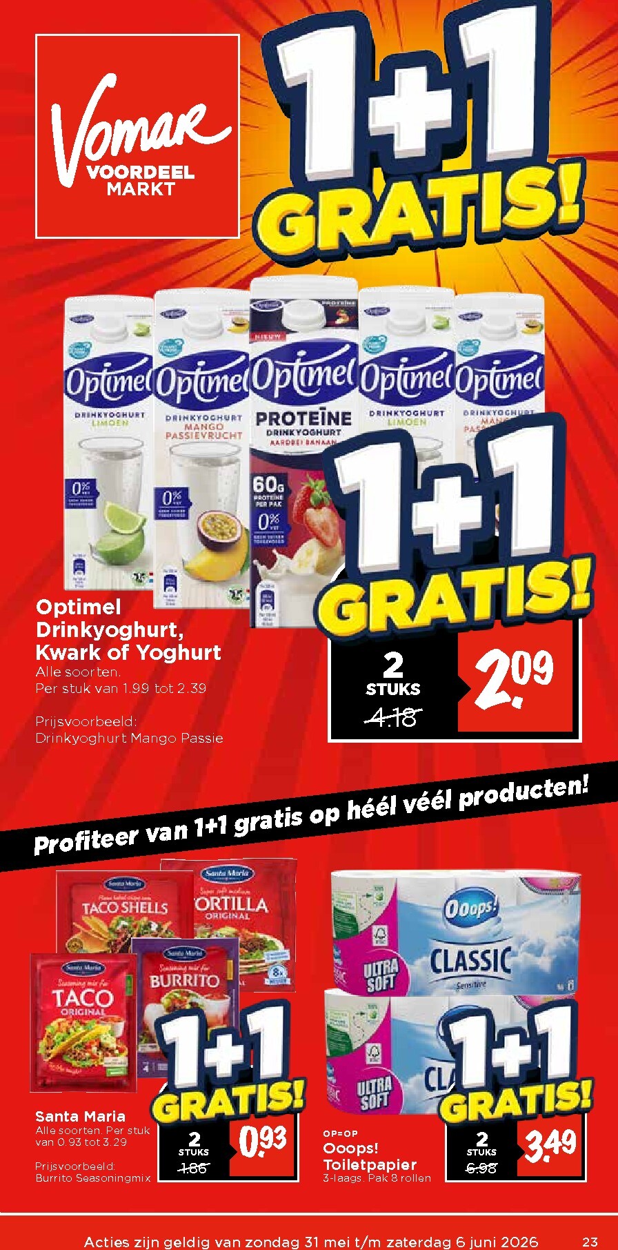 vomar - Vomar folder voor volgende week van zondag 31-05-2026 tot zaterdag 06-06-2026