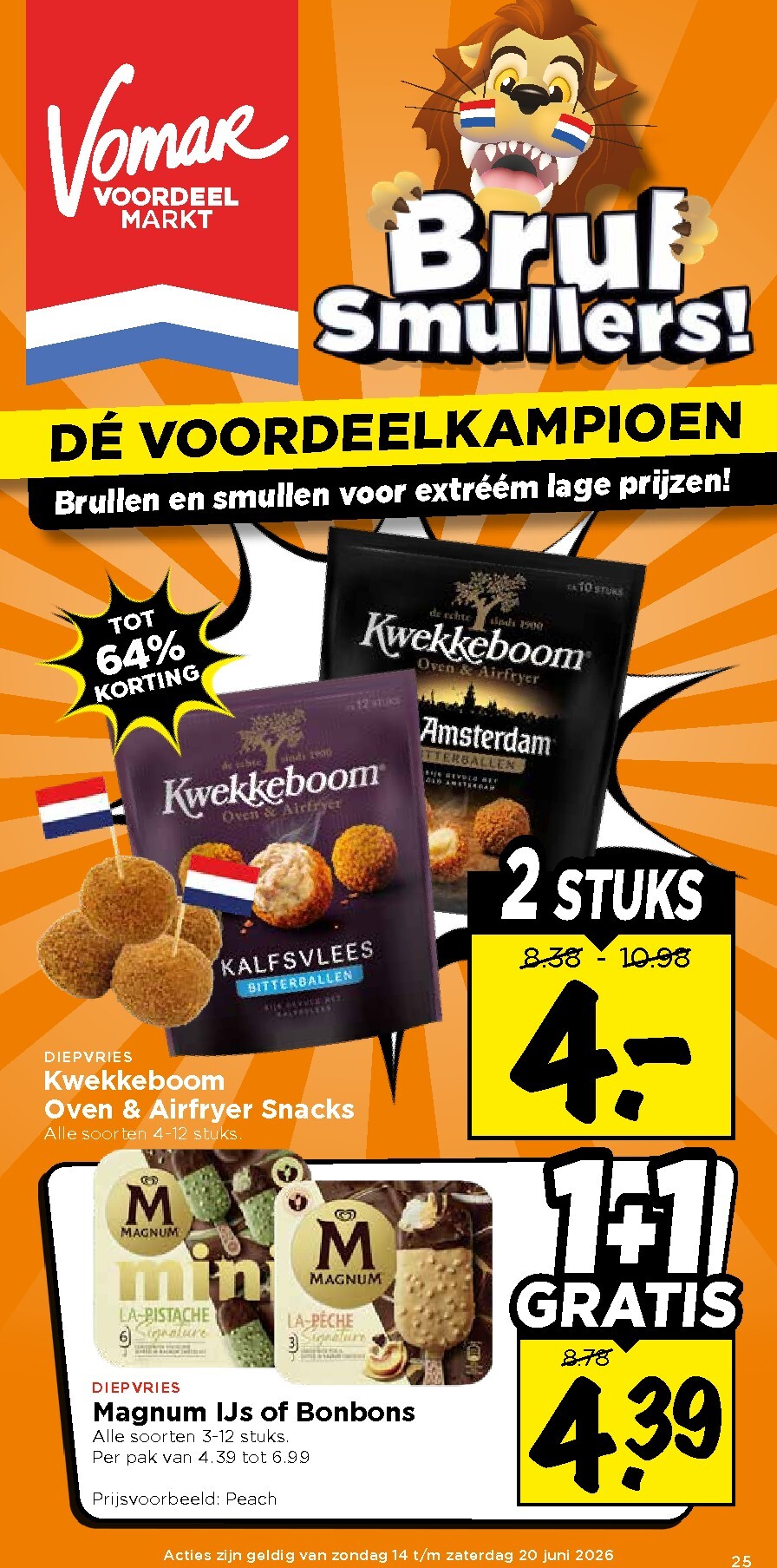 vomar - Vomar folder voor volgende week van zondag 14-06-2026 tot zaterdag 20-06-2026 - page: 1