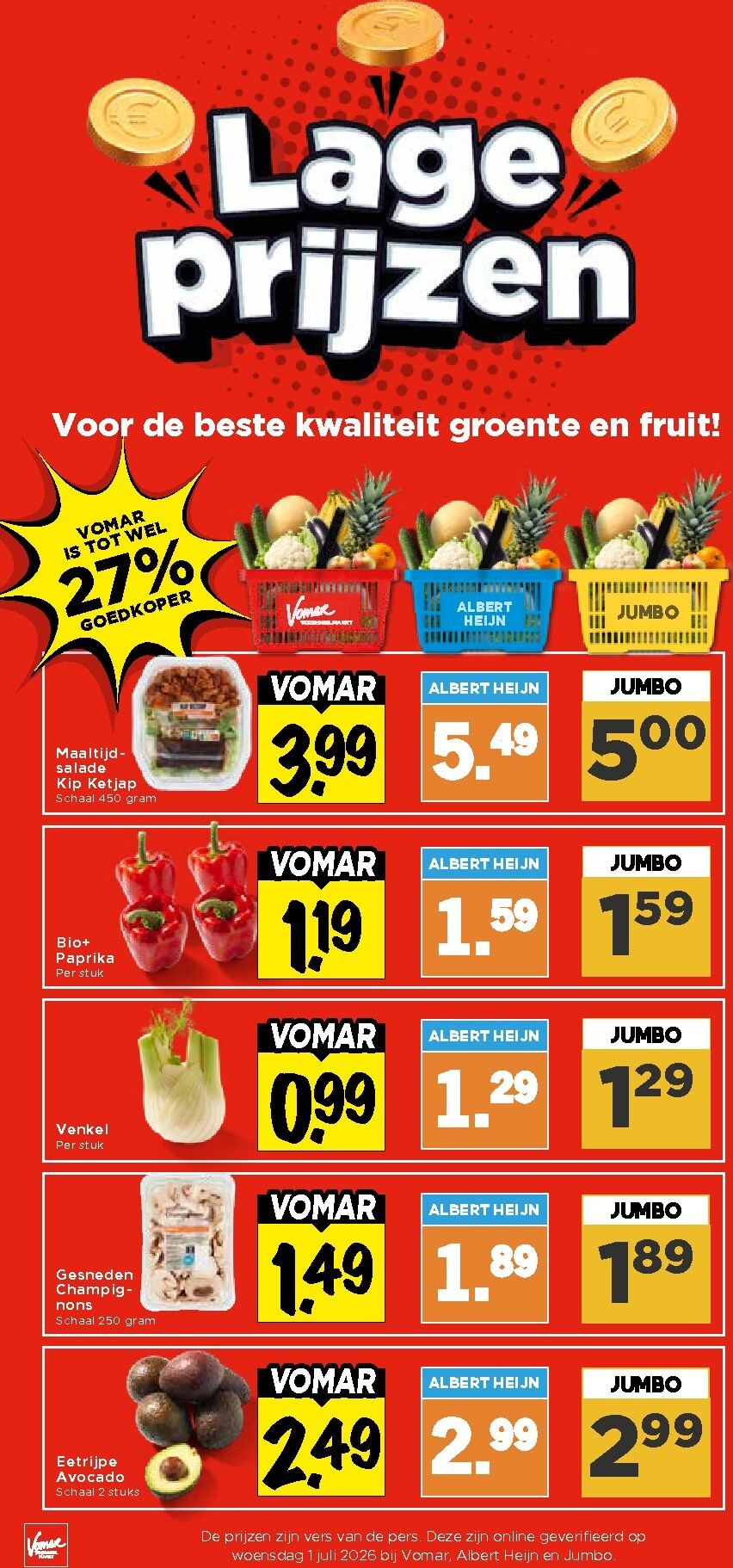 vomar - Vomar - Online weekfolder week 28 folder voor volgende week van zondag 05-07-2026 tot zaterdag 11-07-2026 - page: 20