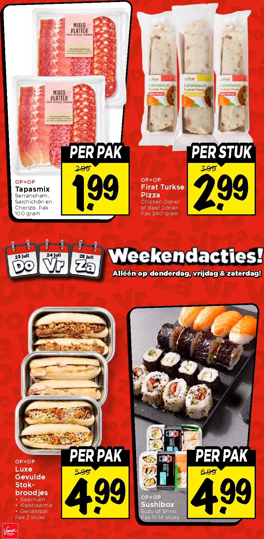 vomar - Huidige Vomar - Weekendfolder folder geldig van donderdag 23-07-2026 tot zaterdag 25-07-2026 - page: 4