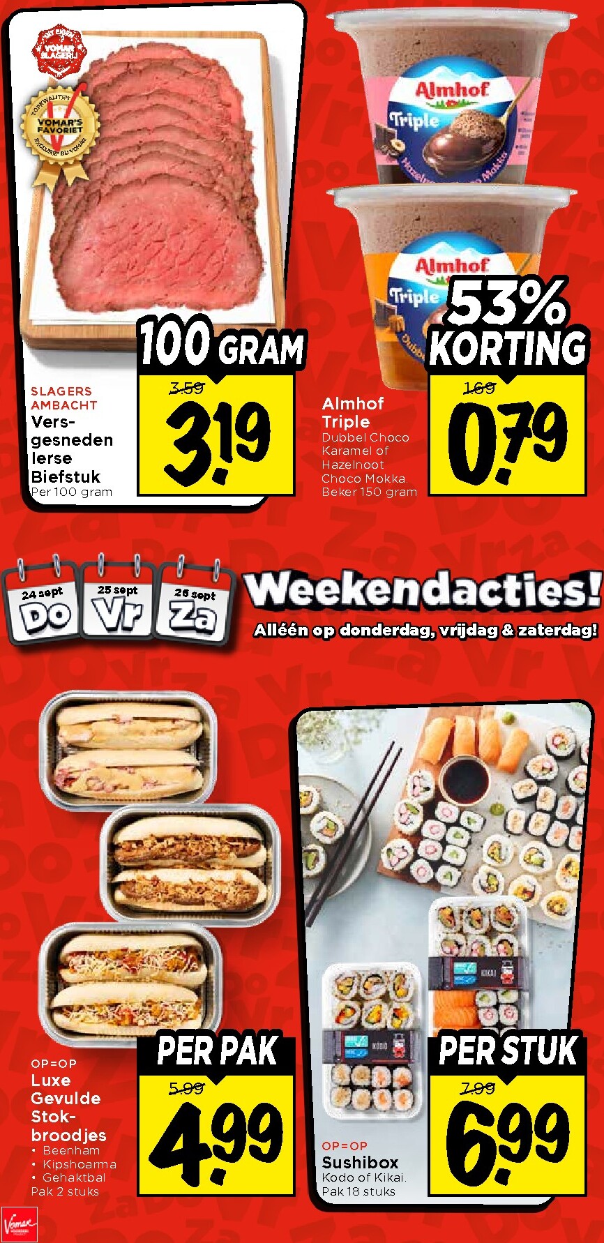 vomar - Huidige Vomar - Weekendfolder folder geldig van donderdag 24-09-2026 tot zaterdag 26-09-2026 - page: 4