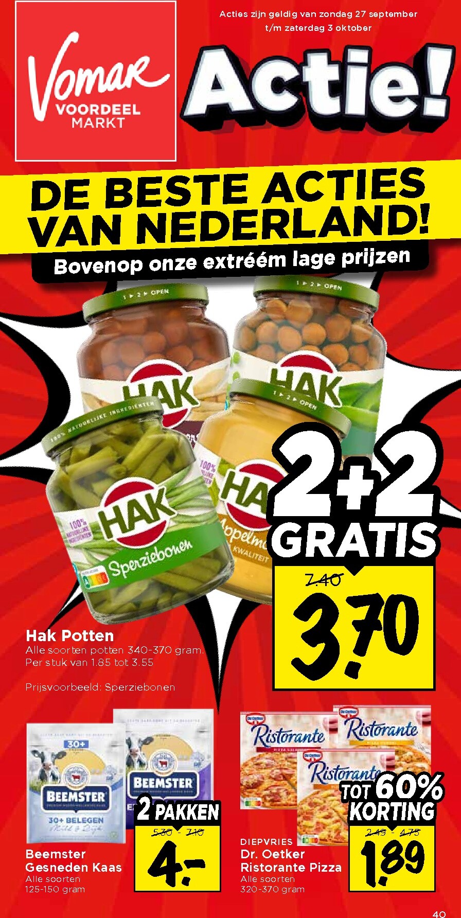 vomar - Vomar folder voor volgende week van zondag 27-09-2026 tot zaterdag 03-10-2026 - page: 1