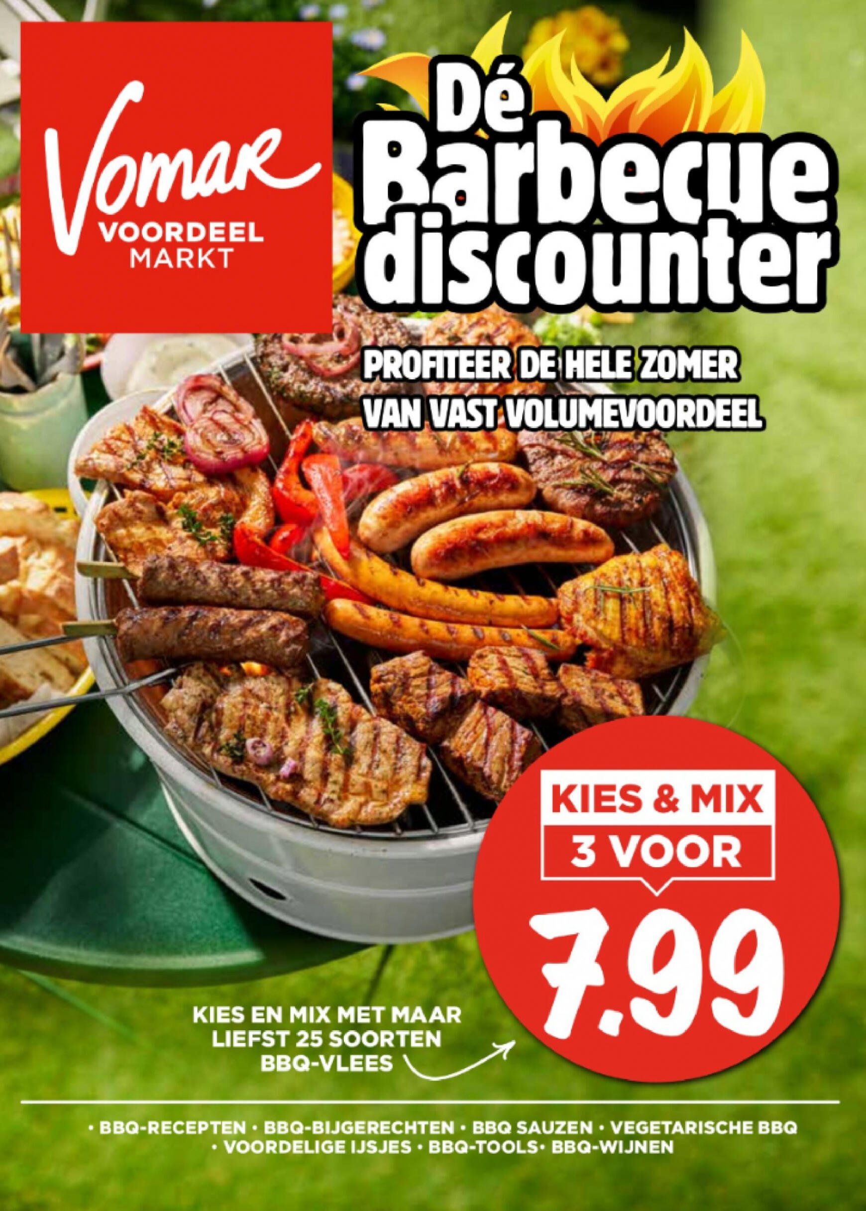 vomar - Vomar - Dé Barbecue discounter folder huidig 01.07. - 31.07. - page: 1