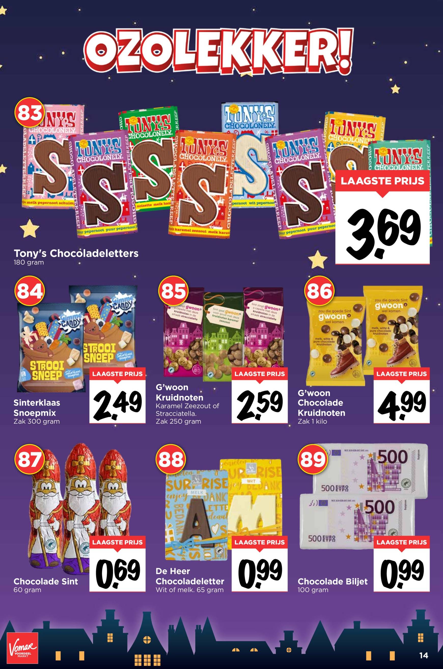 vomar - Vomar - Sinterklaasvoordeel folder geldig vanaf 13.10. - 27.10. - page: 14