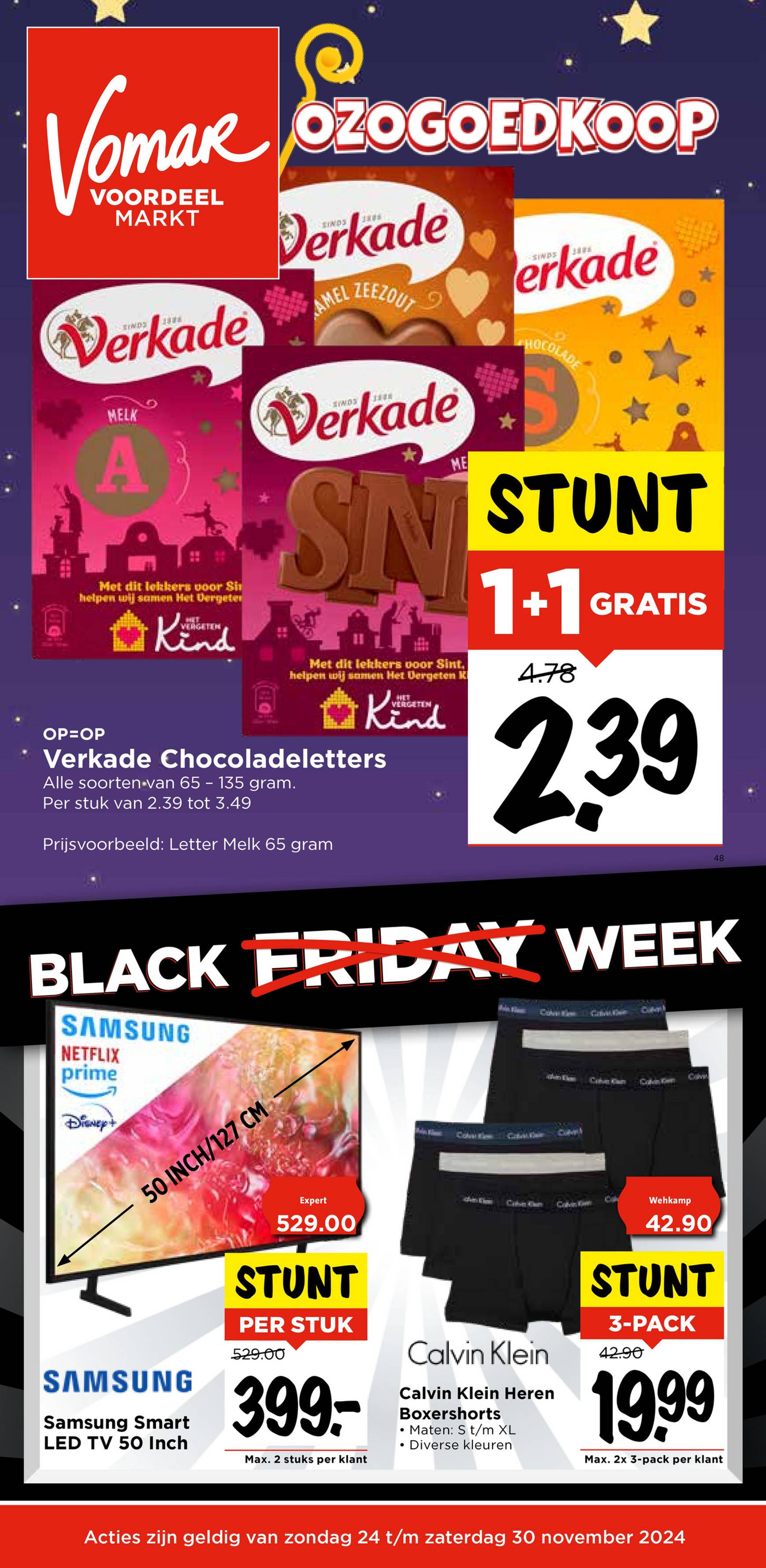 vomar - Vomar - Black Week folder geldig vanaf 24-11 t/m 30-11