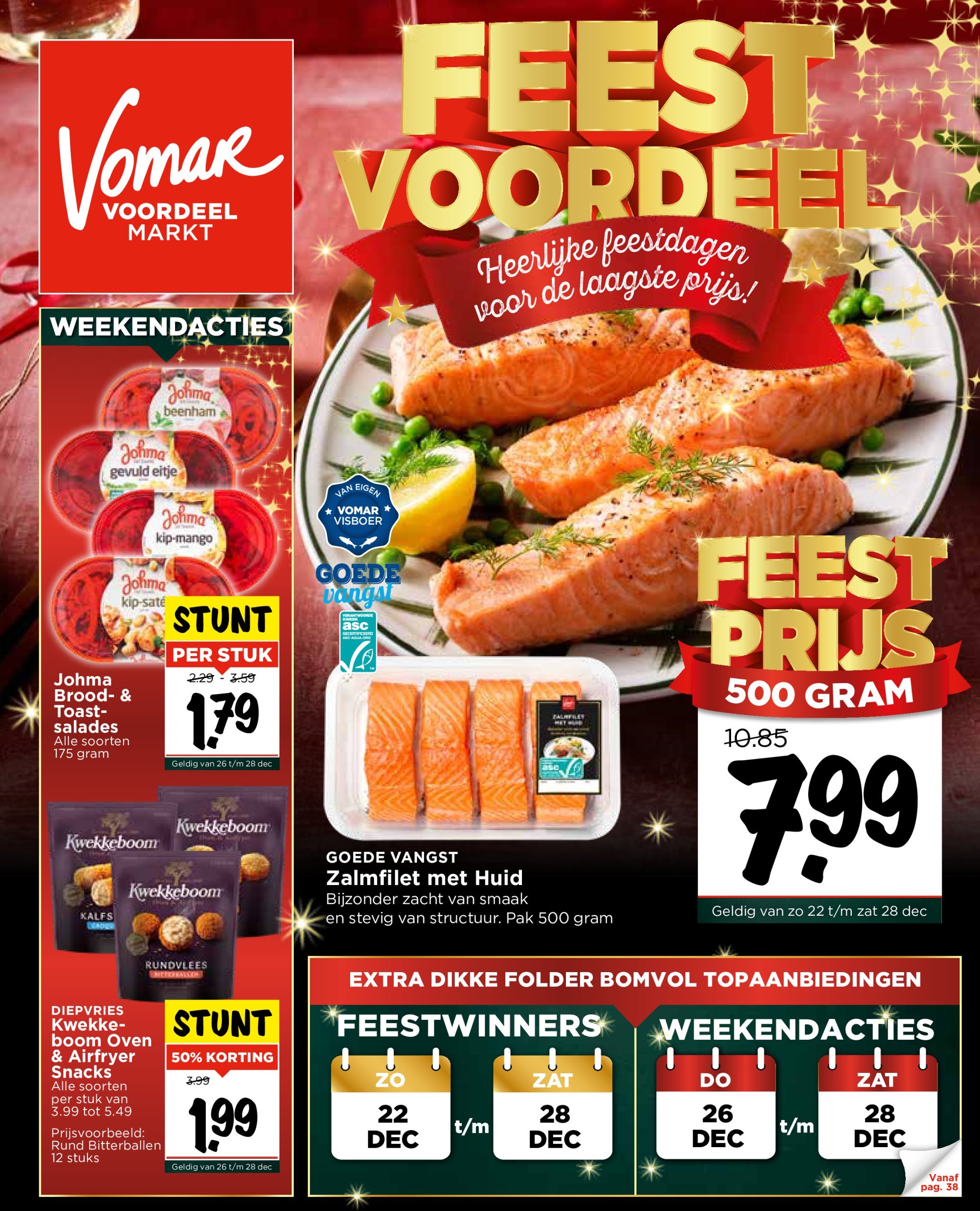 vomar - Vomar folder geldig vanaf 22-12 t/m 28-12 - page: 1