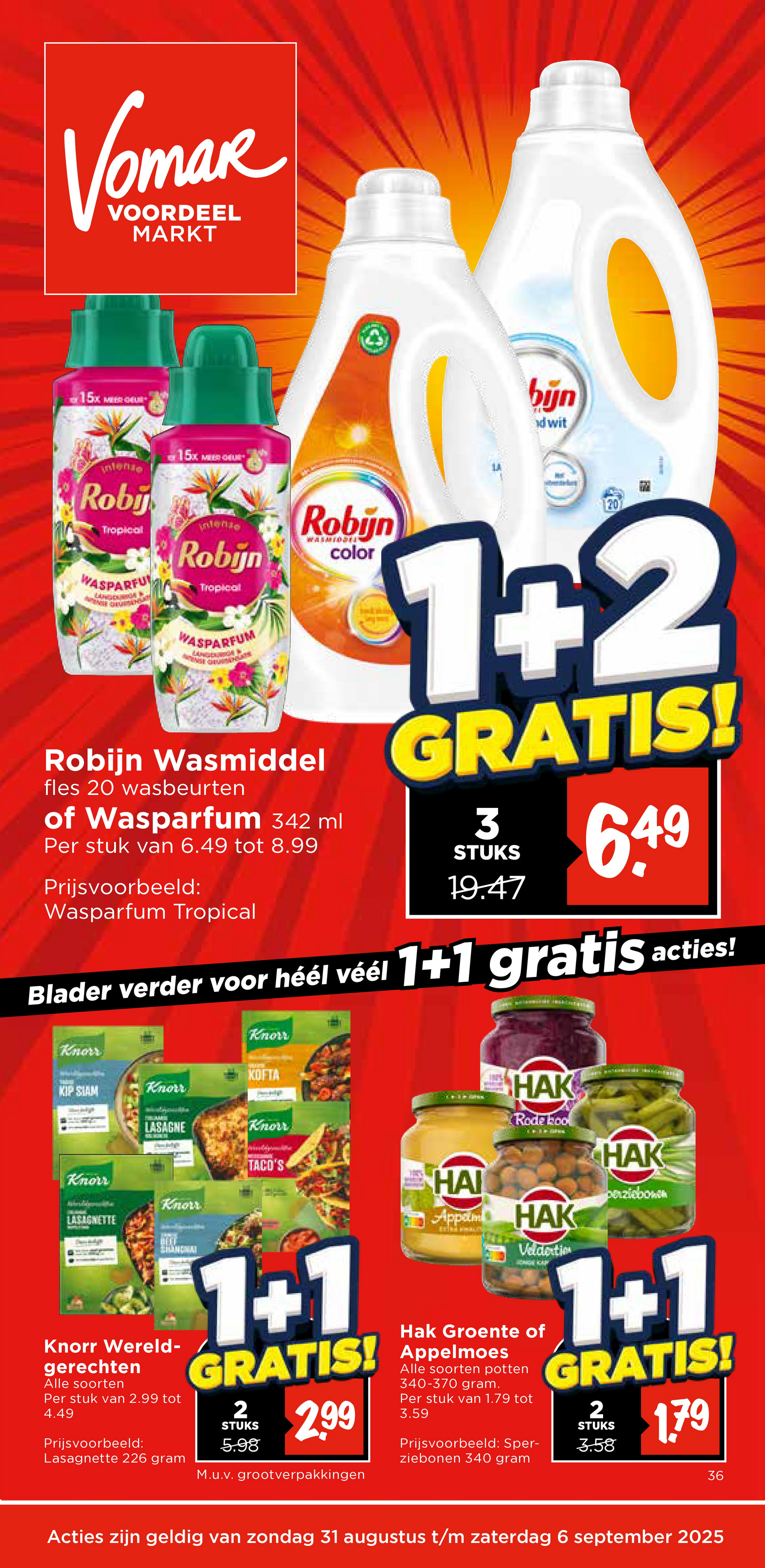 vomar - Vomar folder geldig vanaf 31-08 t/m 06-09 - page: 1 vomar - Vomar folder geldig vanaf 31-08 t/m 06-09 - page: 1