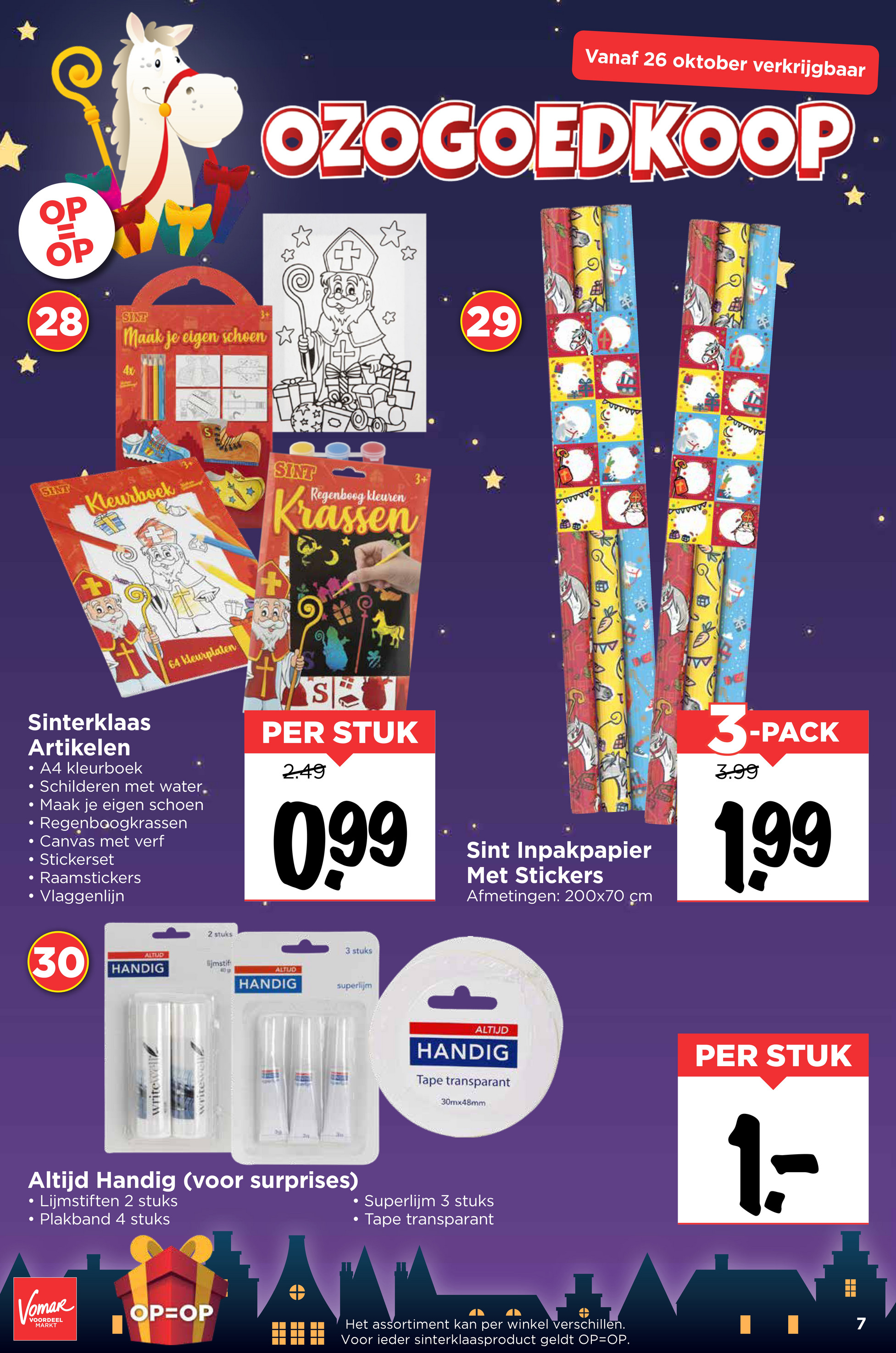 vomar - De Vomar - Sint brochure 2025 folder geldig vanaf 23-10 t/m 24-12 - page: 7