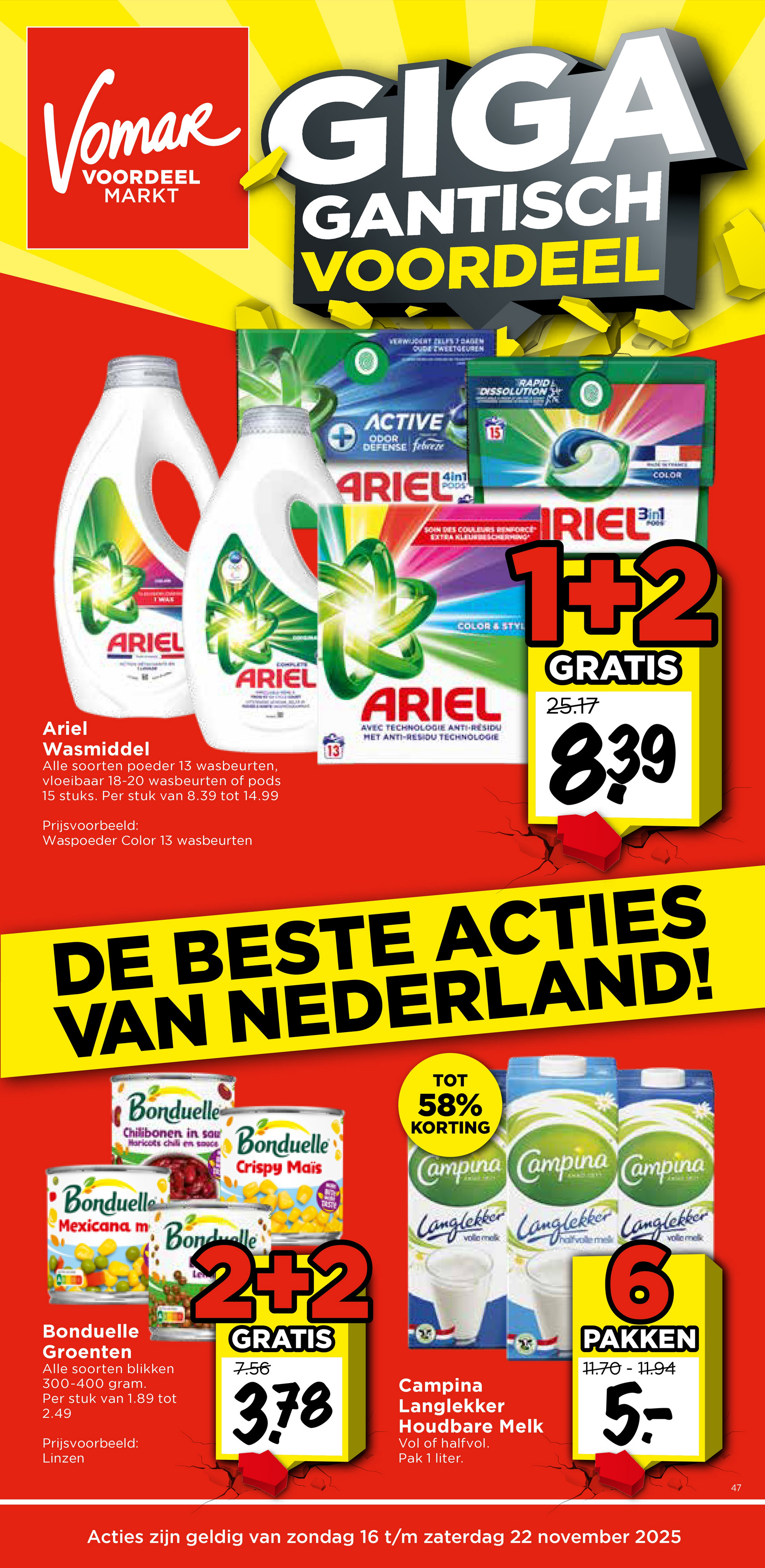 vomar - De Vomar folder geldig vanaf 16-11 t/m 22-11