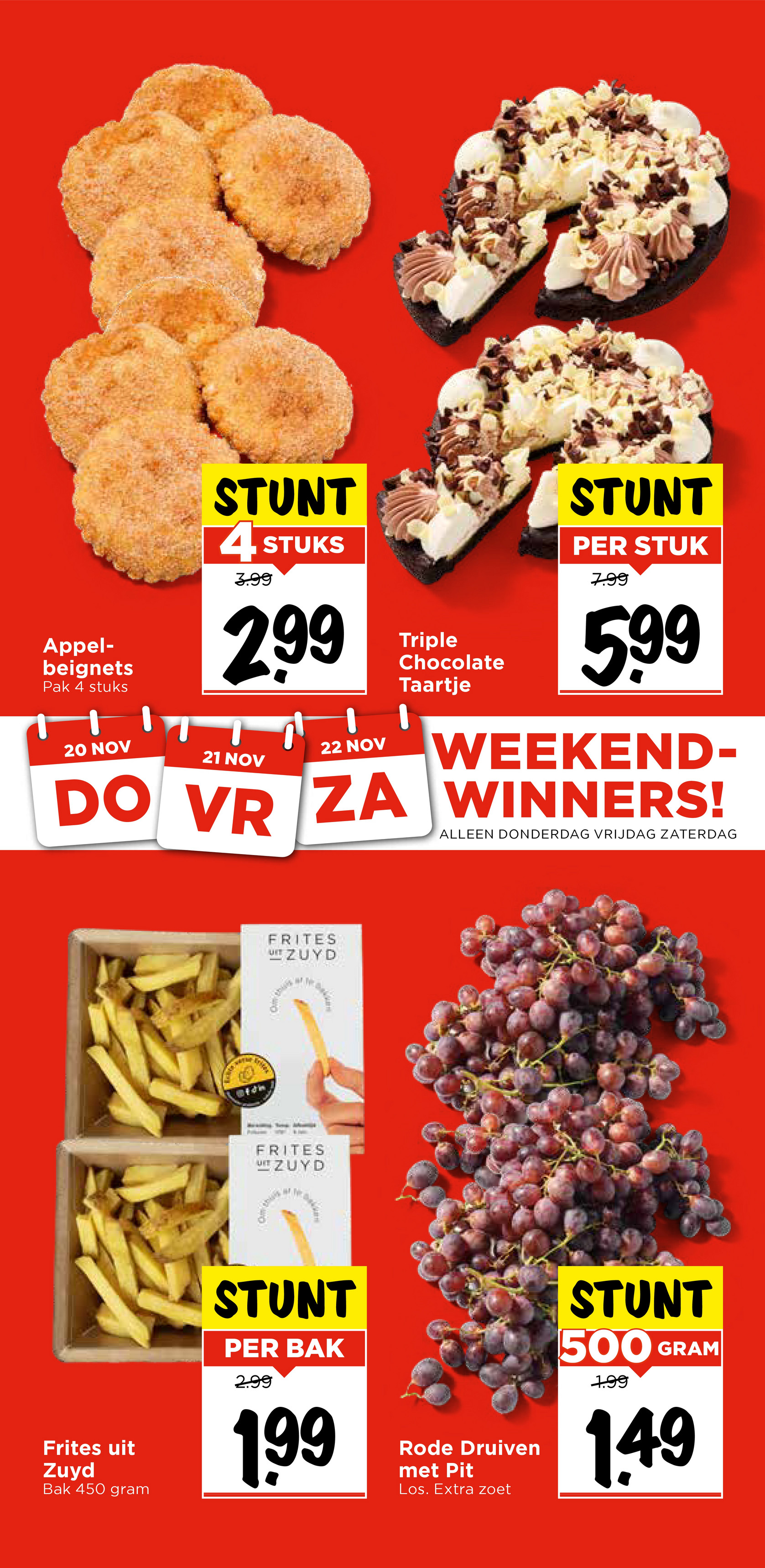 vomar - De Vomar - Weekendfolder folder geldig vanaf 21-11 t/m 22-11 - page: 4