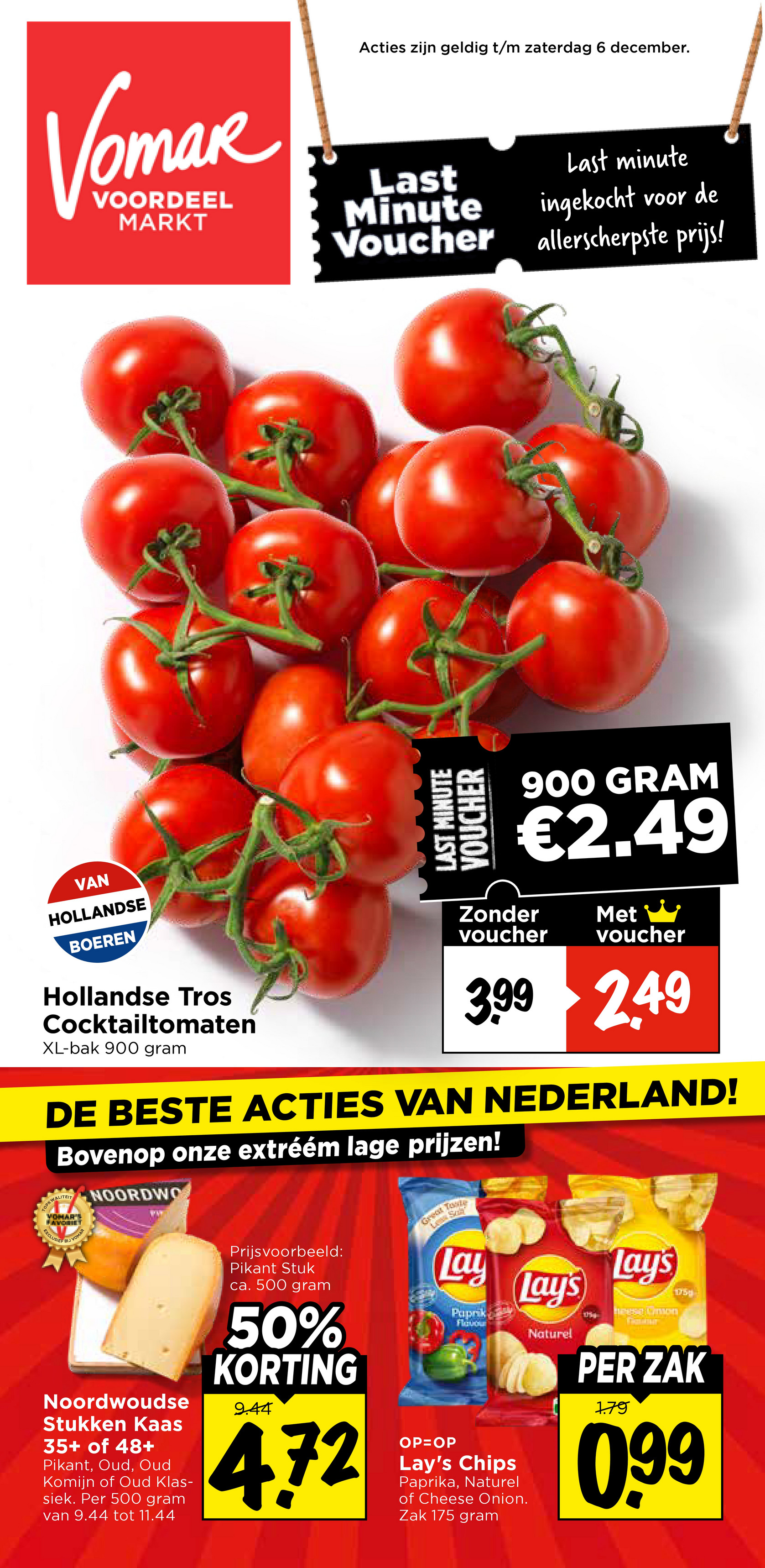 vomar - De Vomar - Last Minute folder geldig vanaf 04-12 t/m 06-12