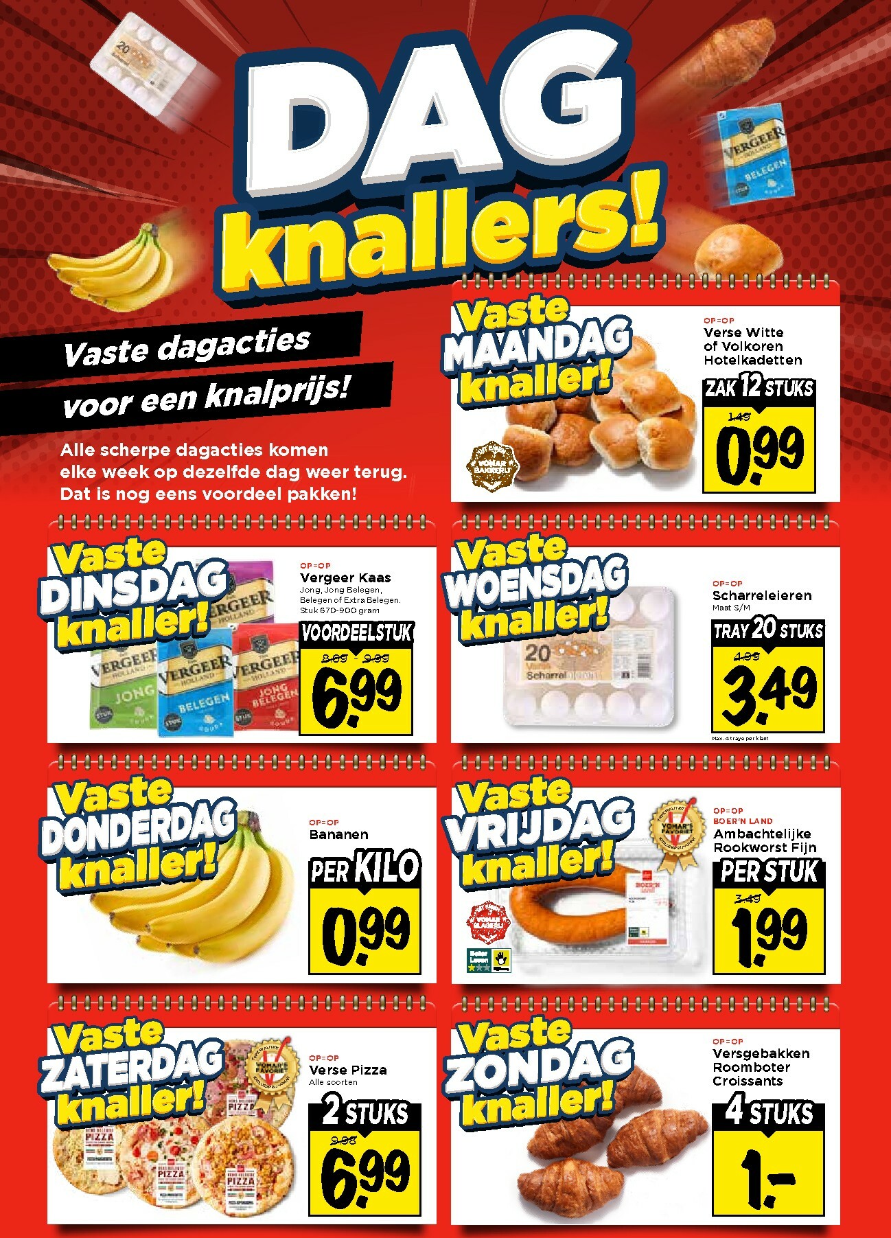 vomar - De Vomar - Dagknallers folder geldig vanaf 01-01 t/m 15-01 - page: 1