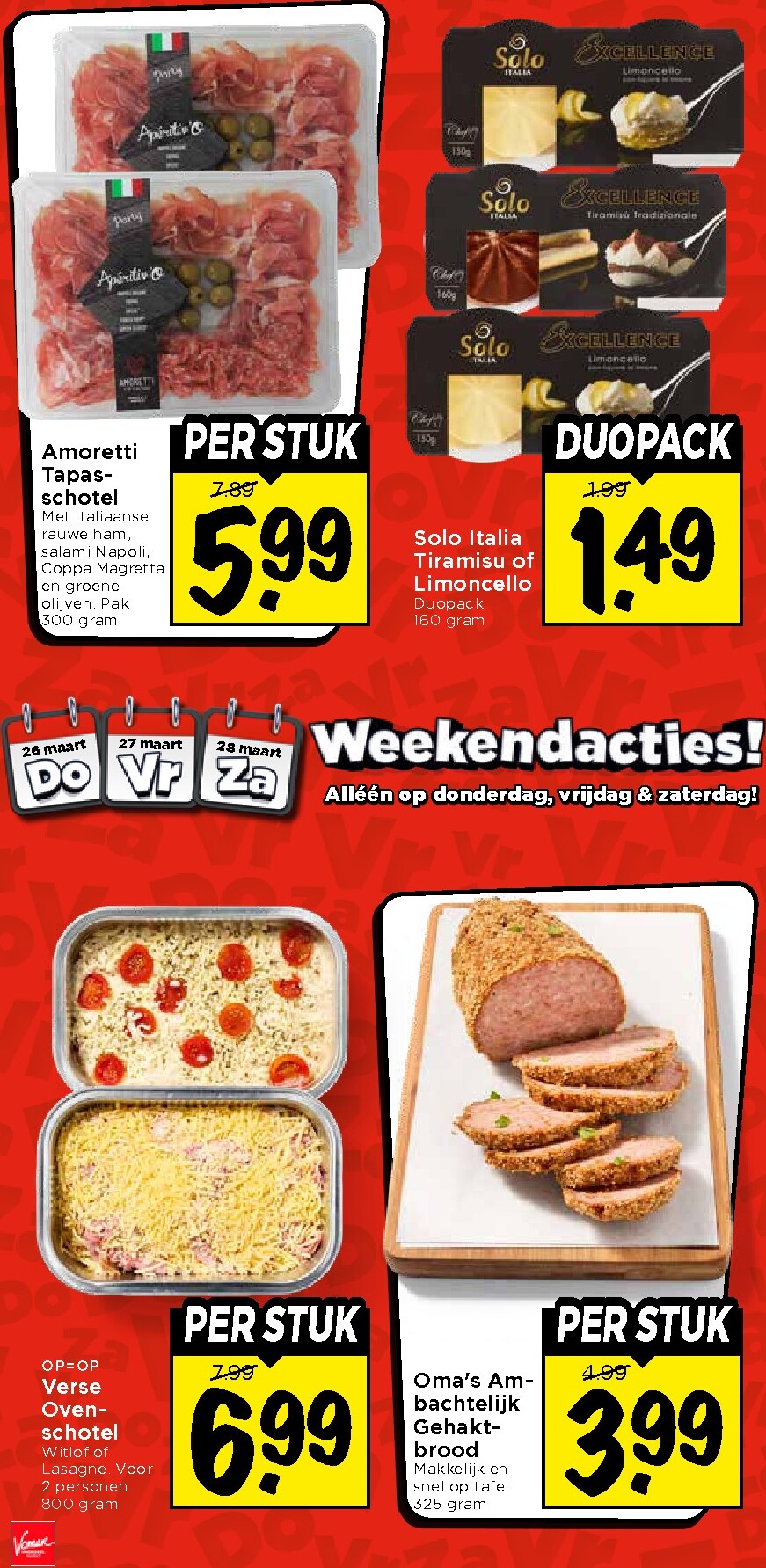 vomar - De Vomar - Weekendfolder folder geldig vanaf 26-03-2026 t/m 28-03-2026 - page: 4