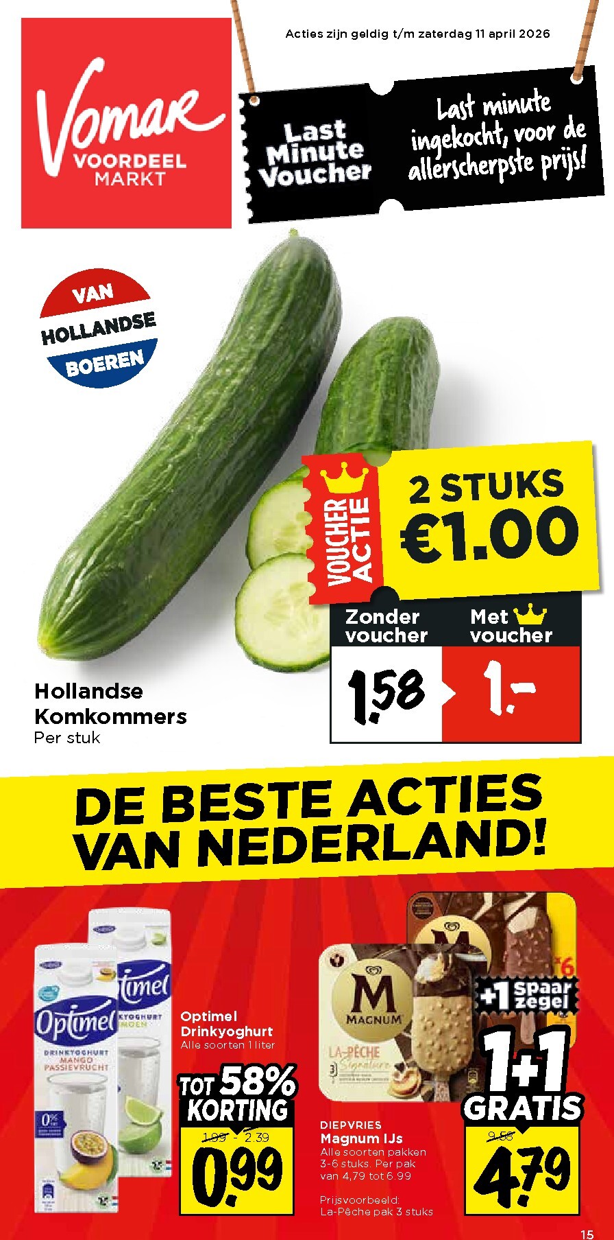 vomar - Huidige Vomar - Weekendfolder folder geldig van donderdag 09-04-2026 tot zaterdag 11-04-2026